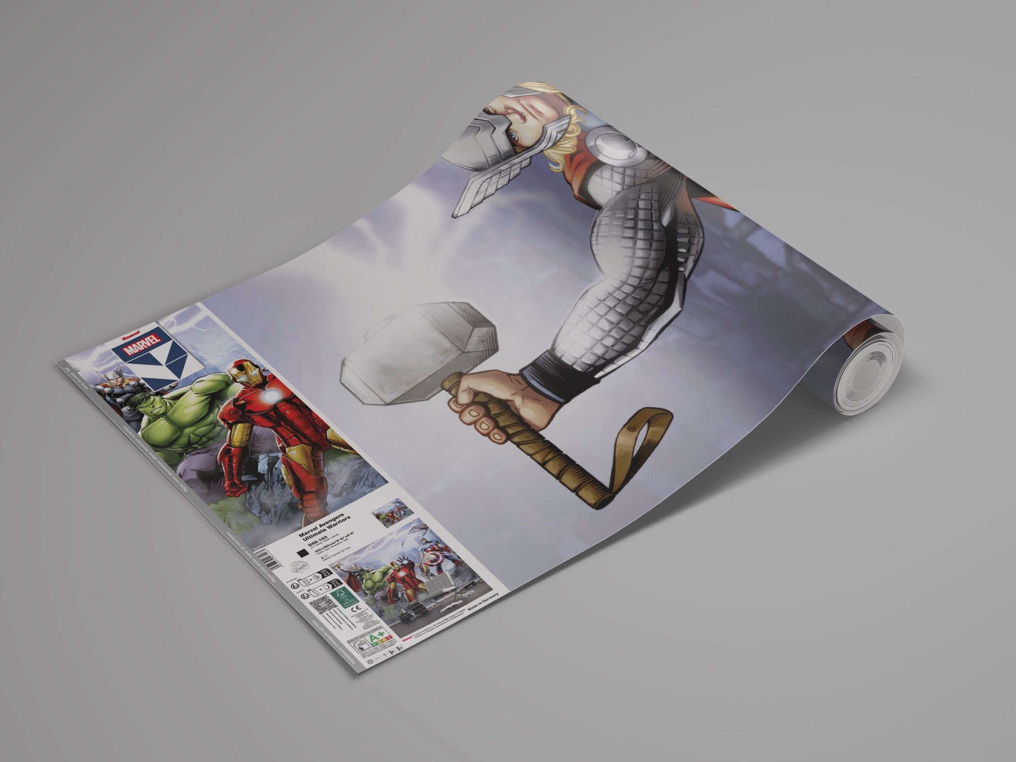 Komar Kinderbehang Marvel Avengers Ultimate Warriors (1 stuk)