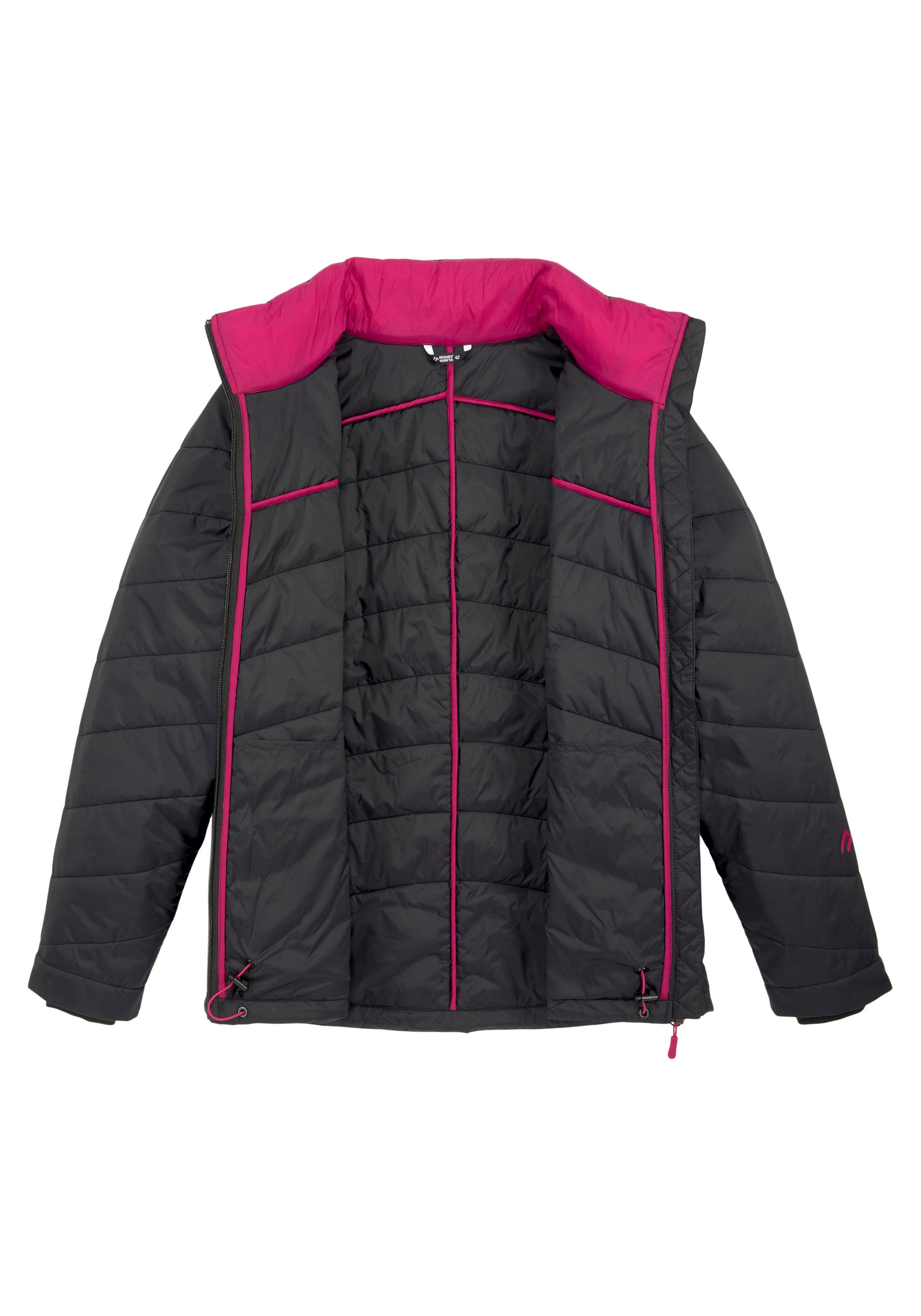 Maier Sports Gewatteerde jas m-loft dames