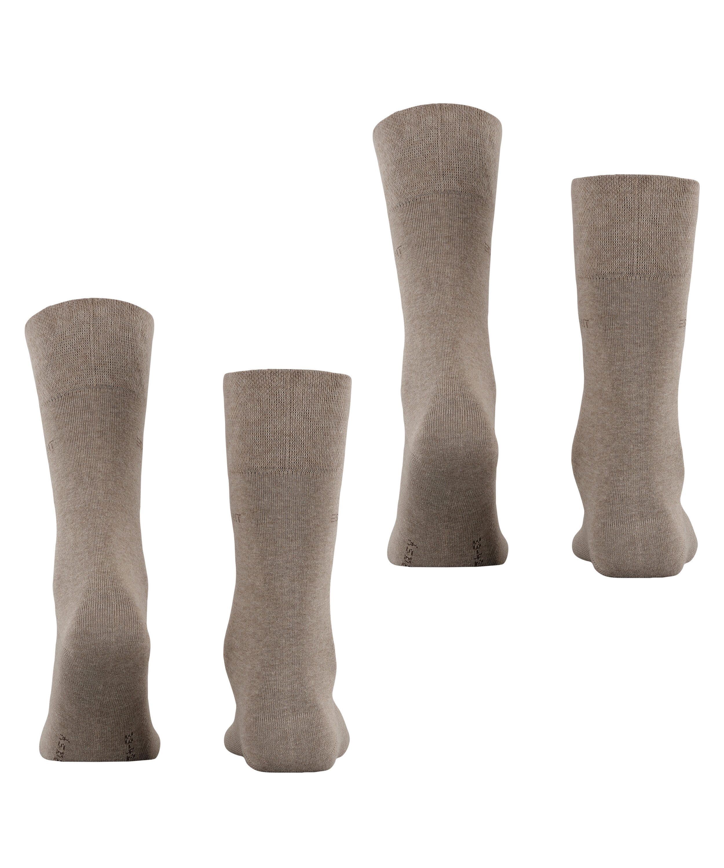 Esprit Sokken Basic Easy (2 paar, Set van 2)