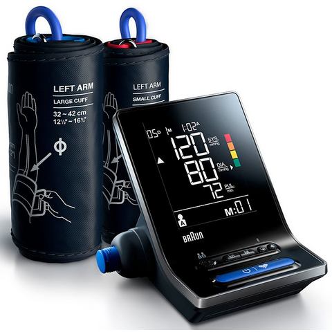 Braun Bovenarm bloeddrukmeter ExactFit™ 5 Connect BUA6350 met 2 manchetformaten (22 42 cm)