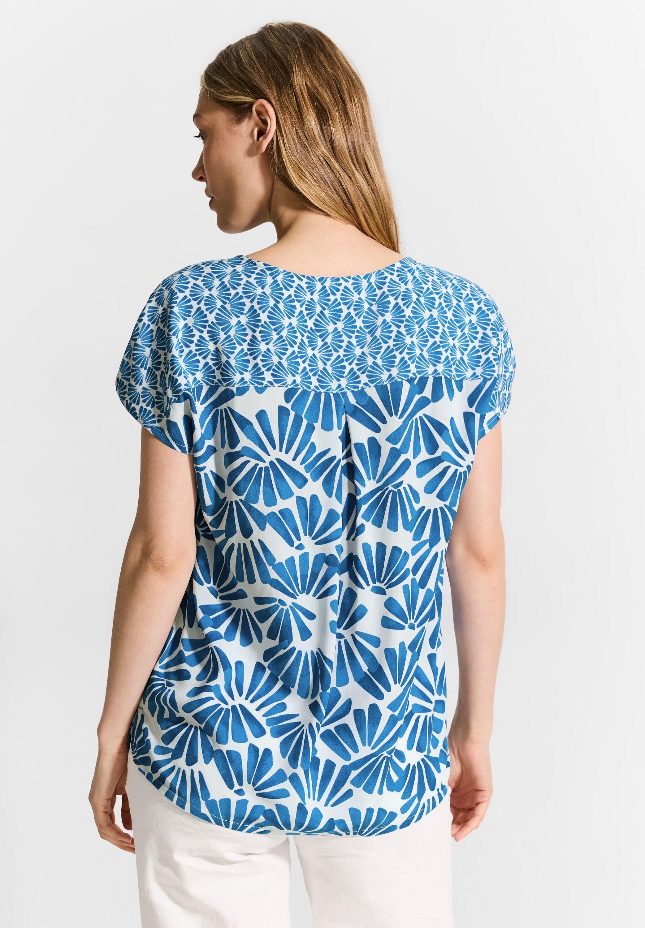 Cecil Blouse met korte mouwen met print all-over