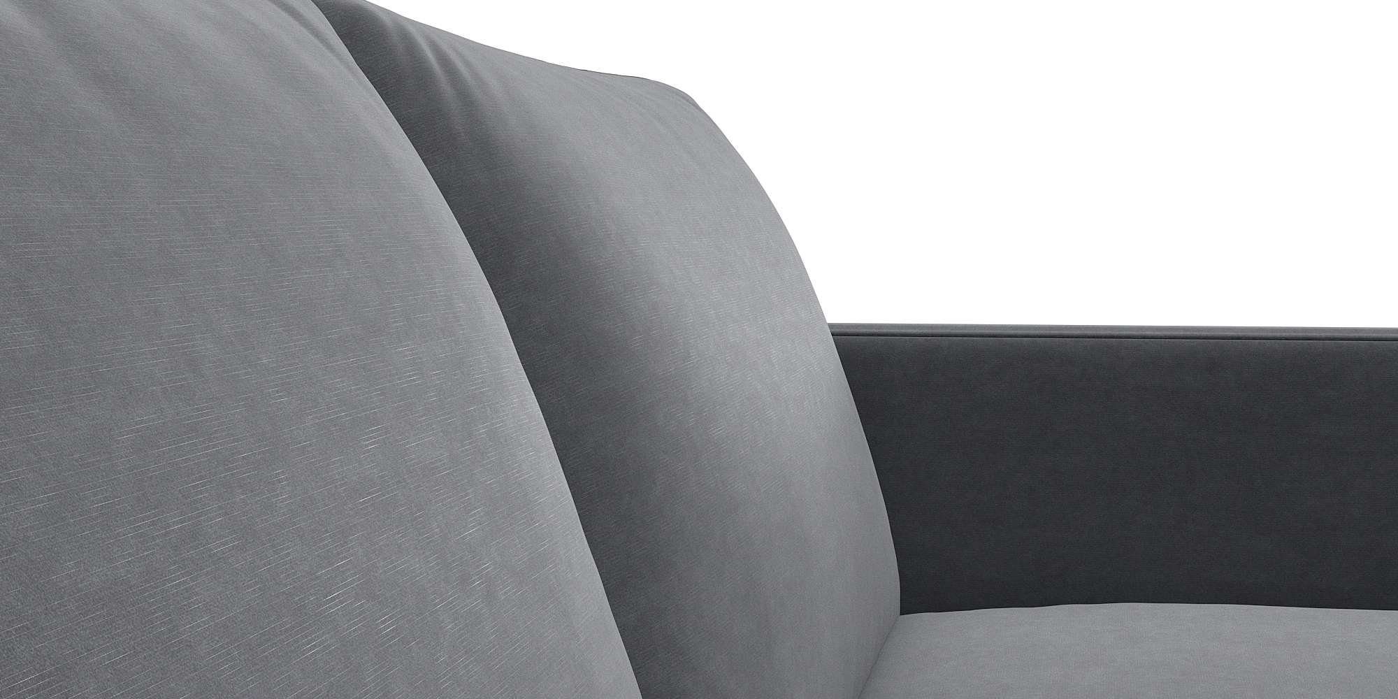 FLEXLUX Hoekbank Fiore, gelijkbenig, comfortabel door hoogwaardige zitconstructie smalle armleuningen, super zitcomfort door koudschuim, voeten van aluminium