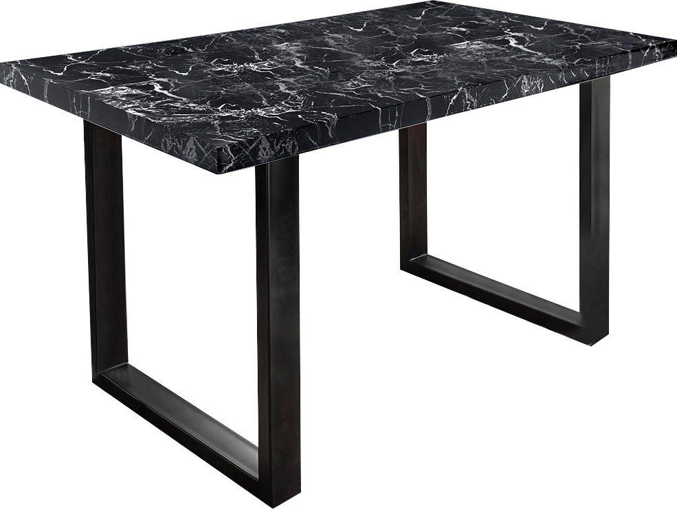 Paroli Eettafel Manger in 3 breedten en 2 kleuruitvoeringen eettafels maat 140 cm x 75 cm x 90 cm wit