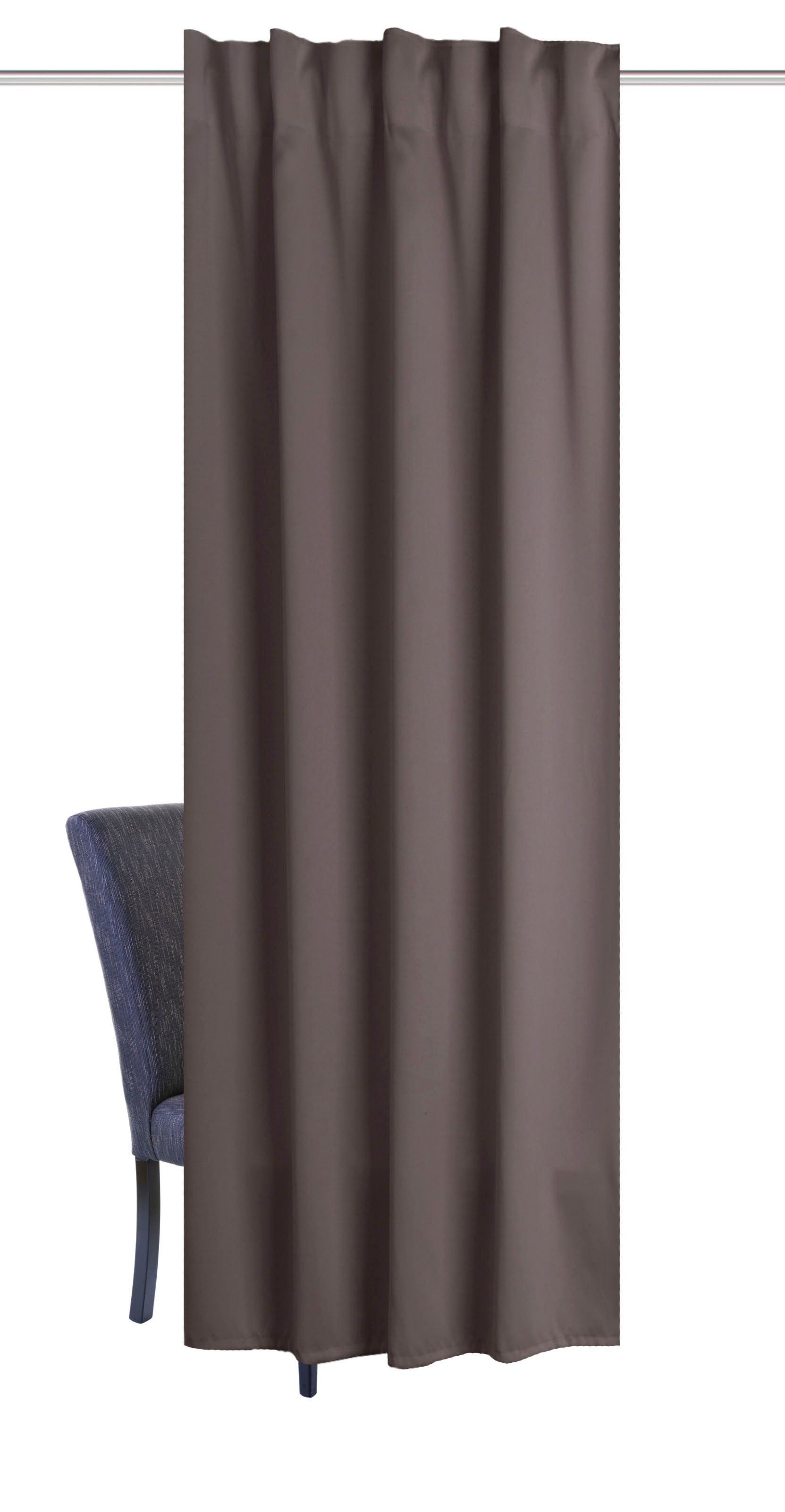 Home Basics Gordijn Blacky Kombibandschal BLACKY uni (1 stuk)
