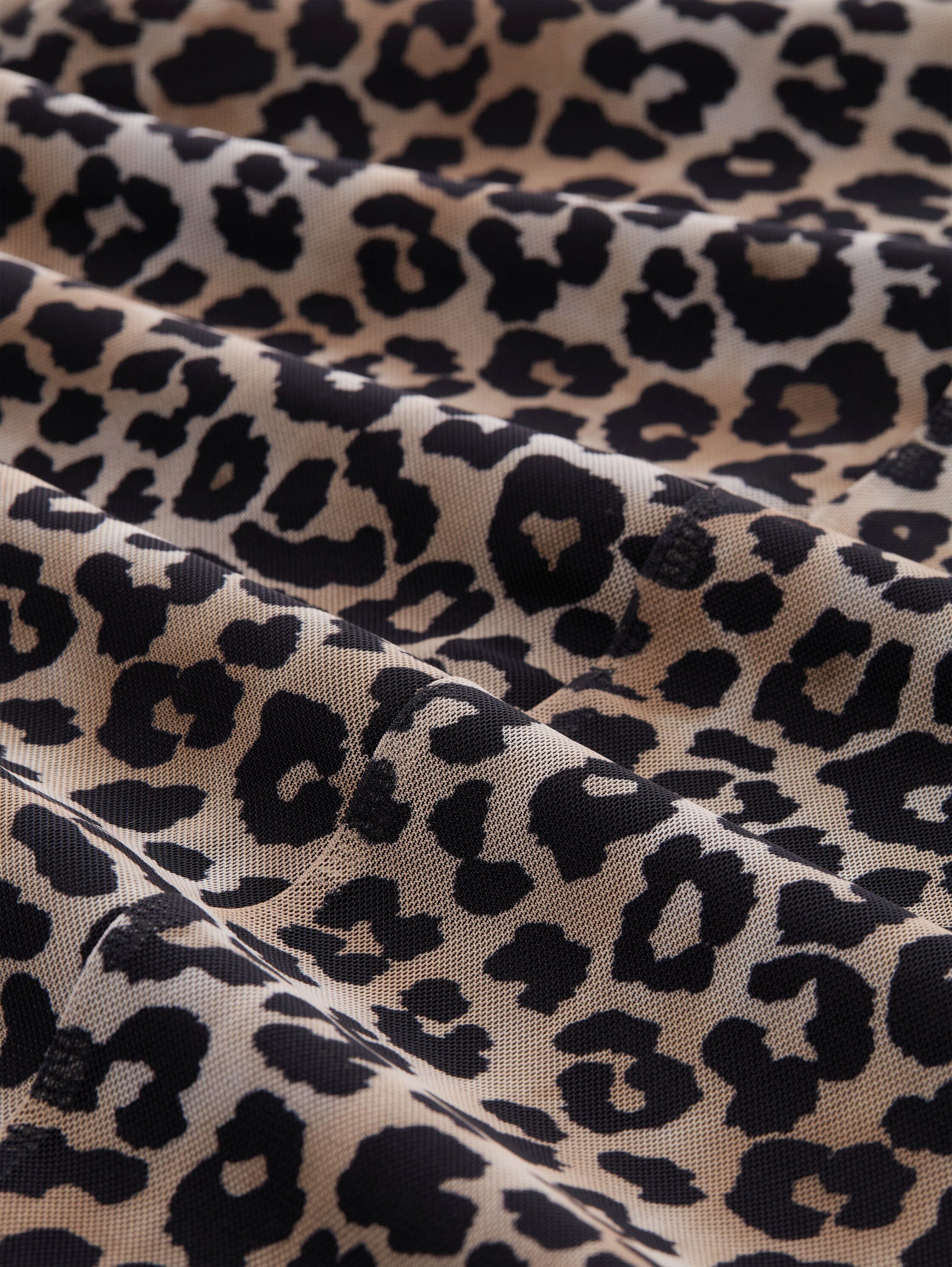 Tom Tailor Denim Midi-jurk met print all-over