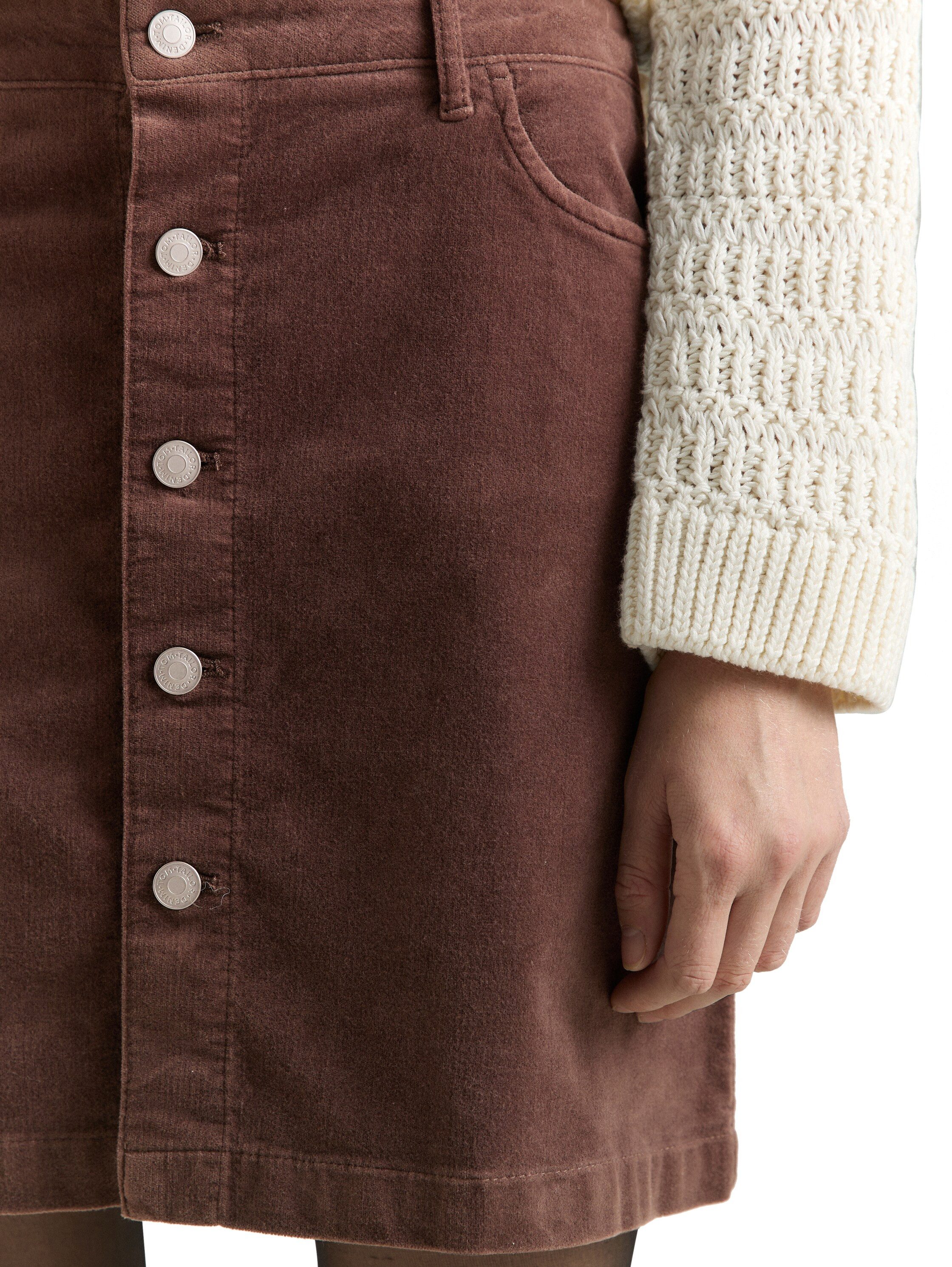 Tom Tailor Denim Minirok met zakken
