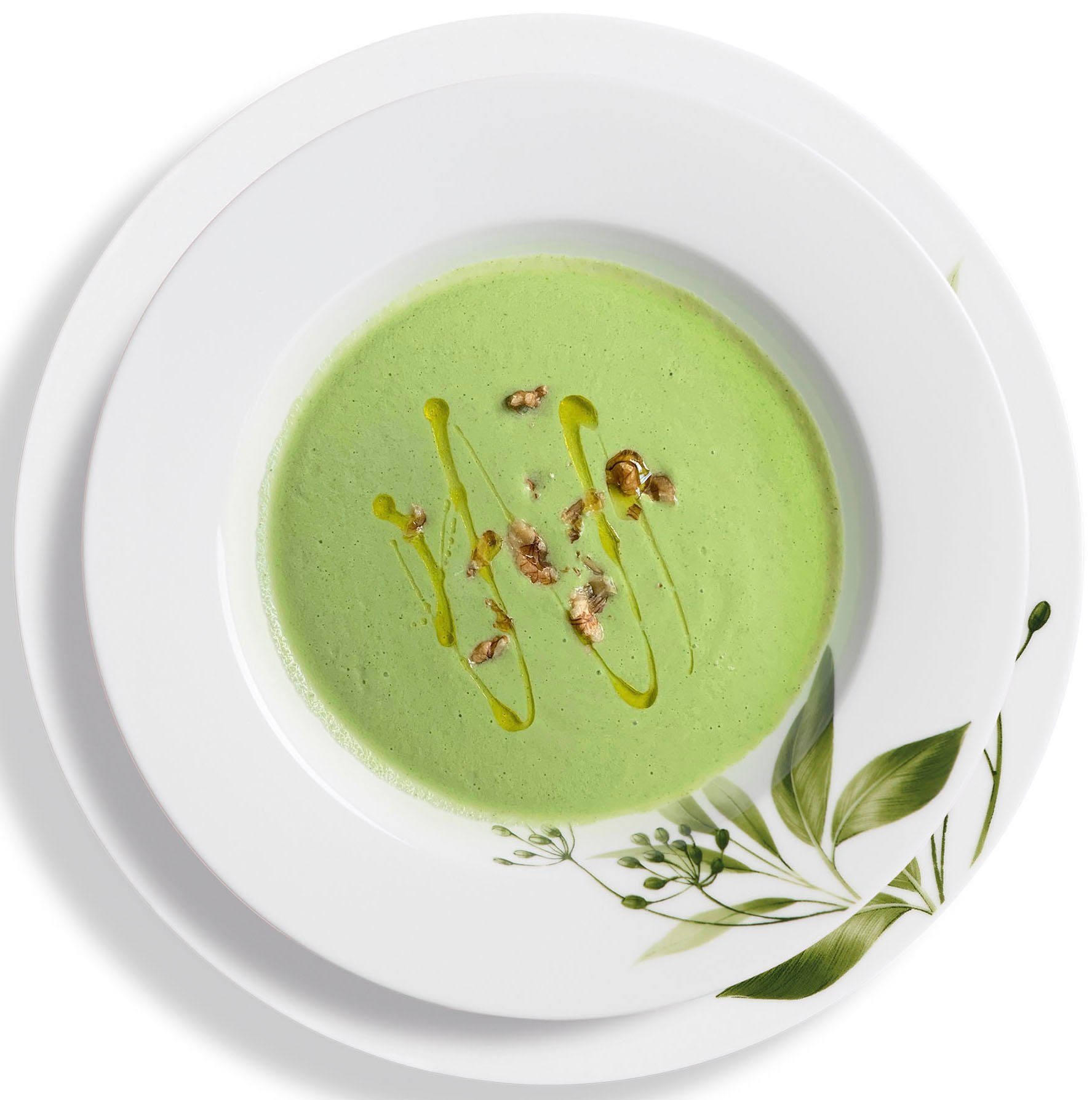 Ritzenhoff & Breker Eetservies Evora Servies met botanisch motief (set, 12-delig)