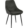 inosign stoel niam in een modern design (set, 2 stuks) grijs