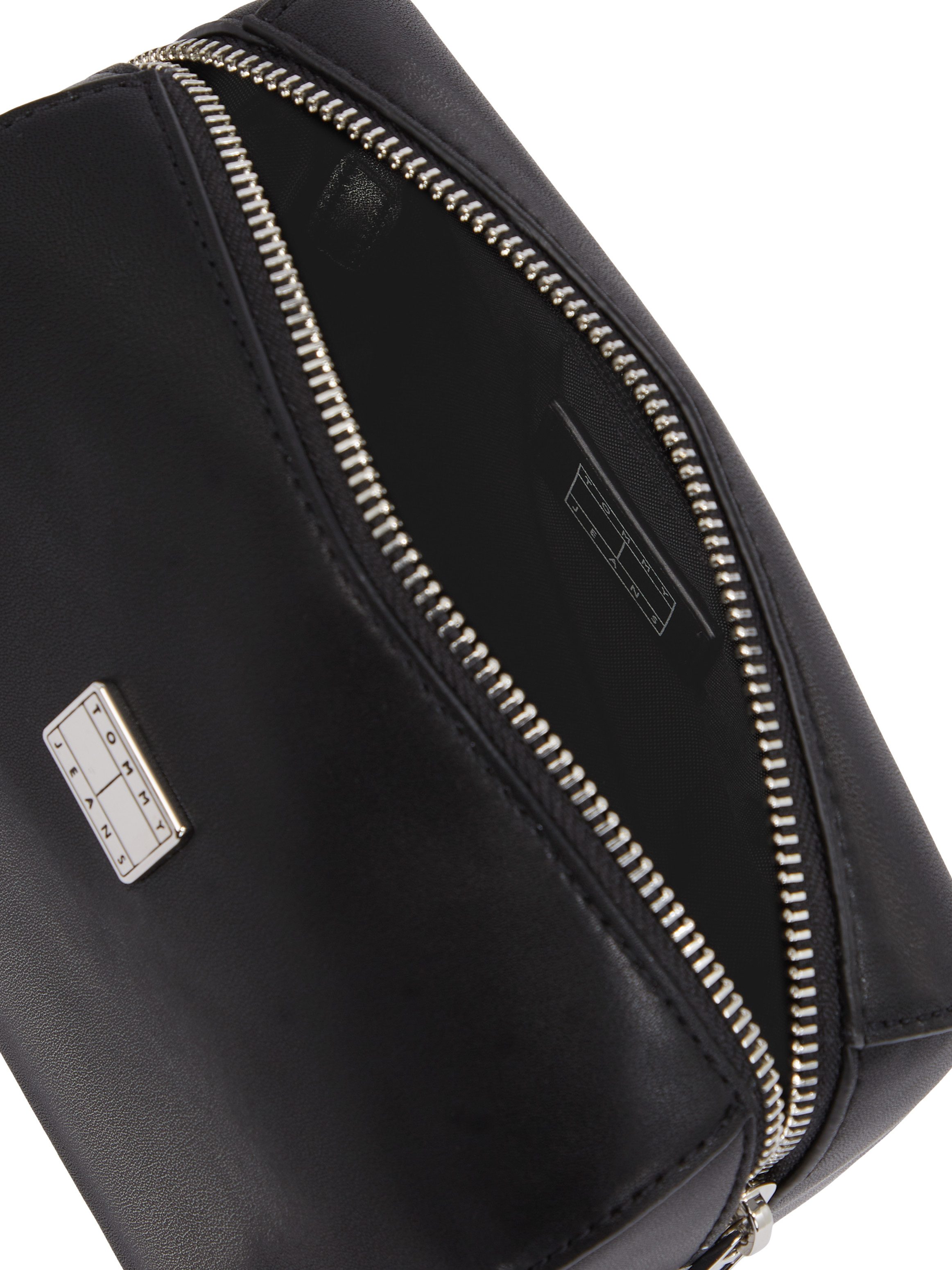 TOMMY JEANS Make-uptasje TJW AMERICAN COOL VANITY BAG Unisex toilettas, mini bag met waardevol logo-embleem