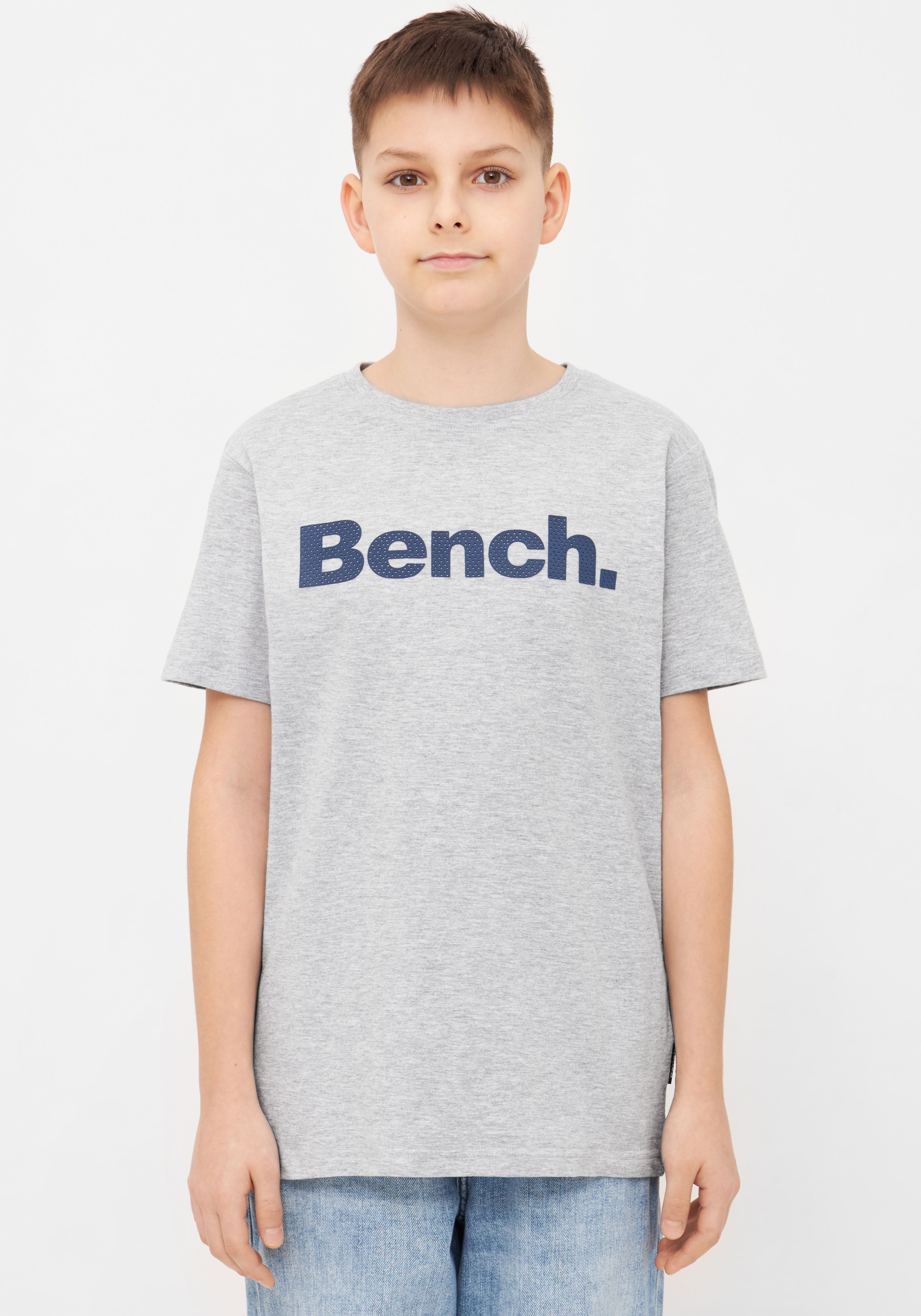 Bench. T-shirt LEANDRO_SP jongens t-shirts maat 140 grijs