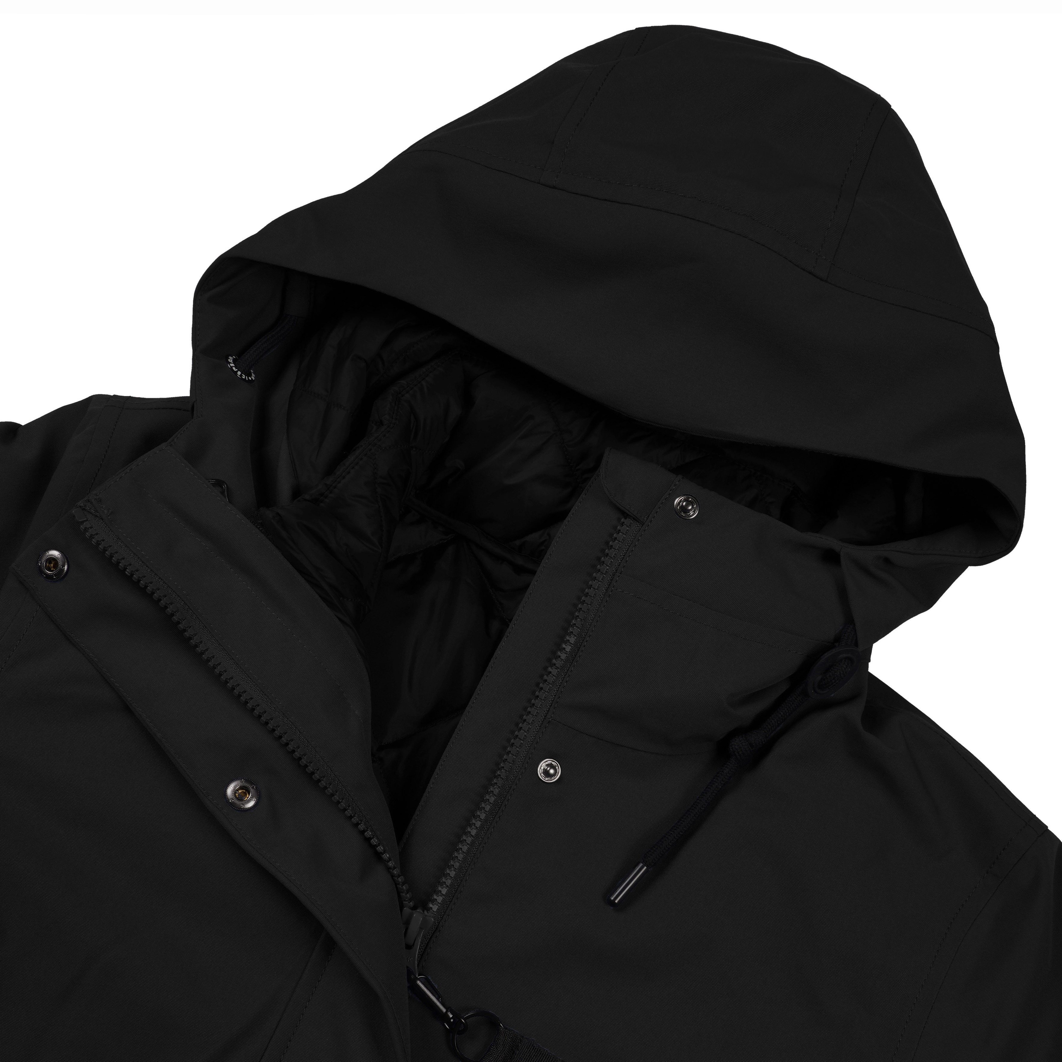 Icepeak Gewatteerde jas D FUNCTIONELE PARKA 2IN1 AGRIGA met merkleerpatch op de bovenarm