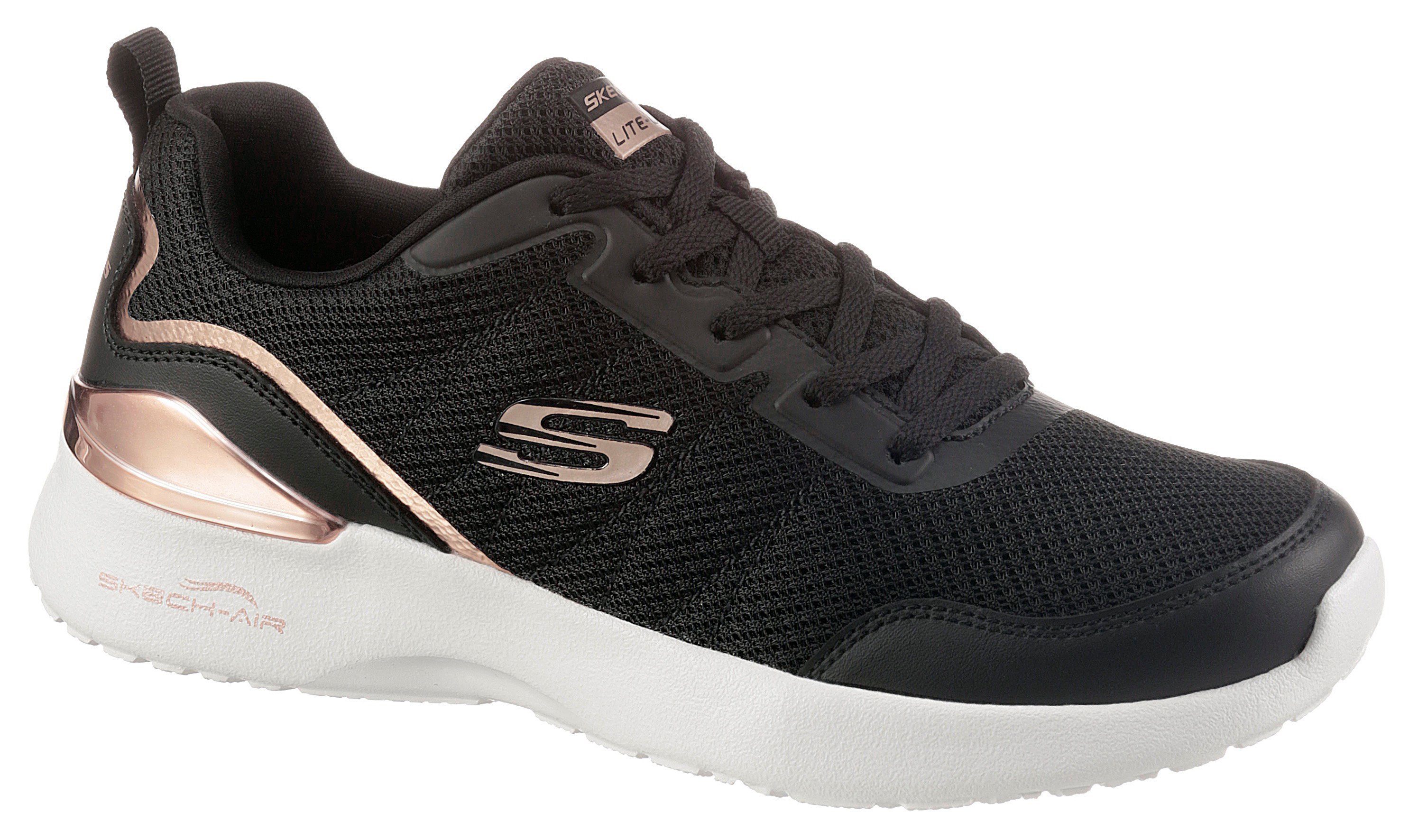 Skechers sneakers Skech-Air Dynamight met metallic-details