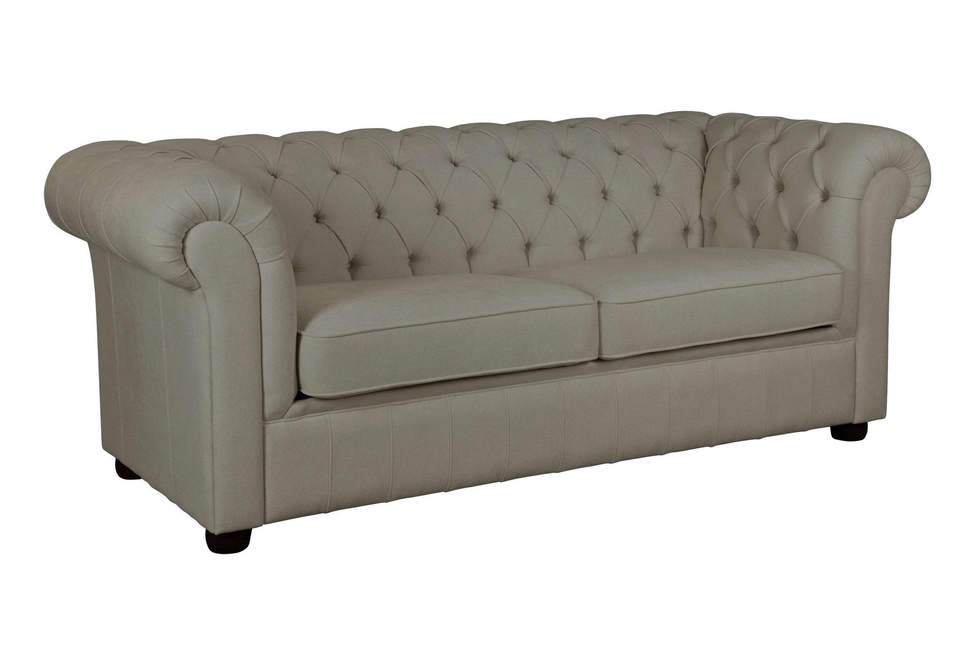 Home affaire 3-zitsbank CHARENTE, optionele slaapbank, Chesterfield-sofa, bedfunctie met edele knoopbevestiging en typische armleuningen, b/d/h 198/89/74 cm