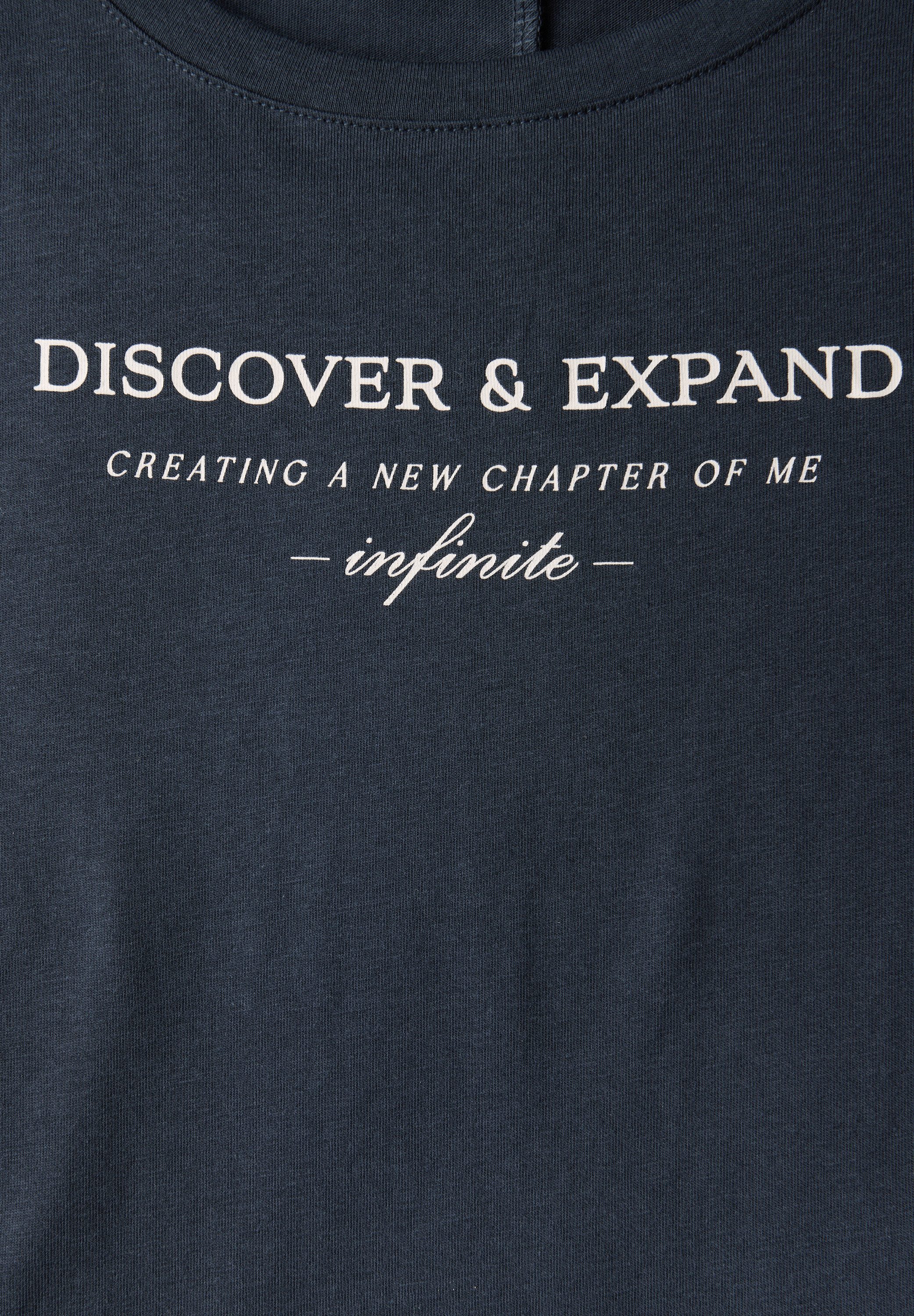 STREET ONE T-shirt met belettering