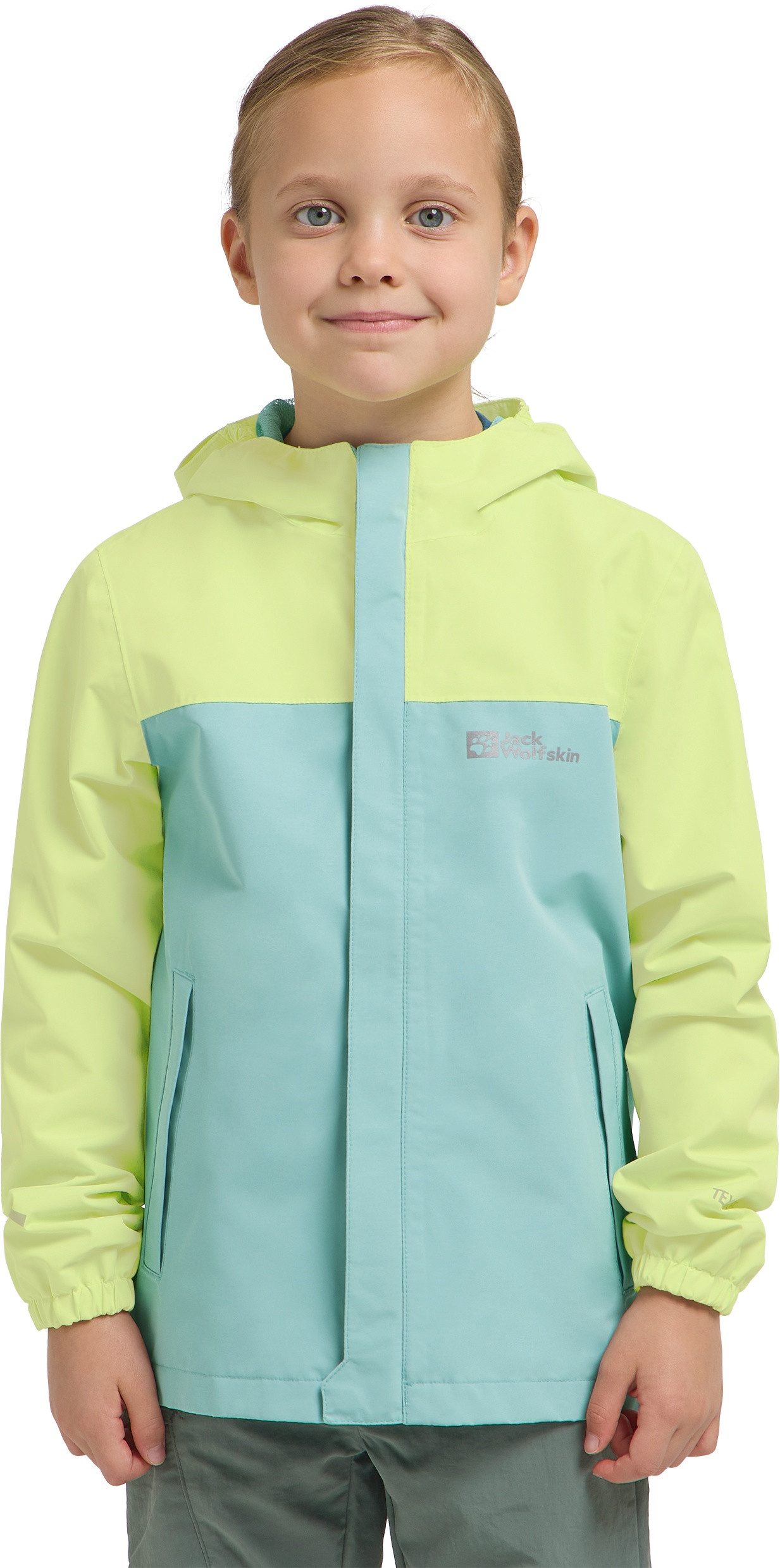 Jack Wolfskin Outdoorjack TUCAN JACKET K kinderen jassen maat 164 groen
