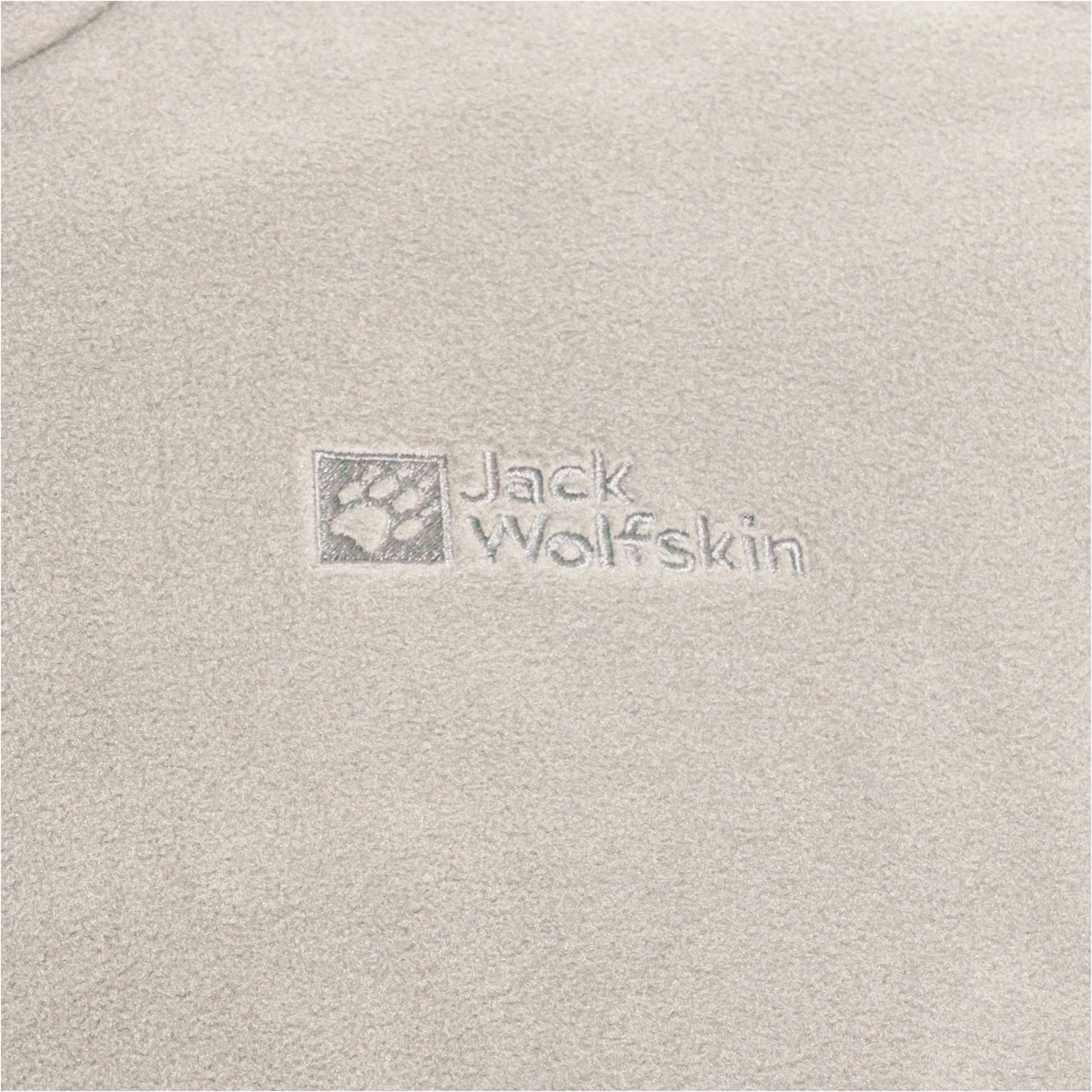 Jack Wolfskin Fleecetrui TAUNUS HZ M van gerecycled polyester, ademend