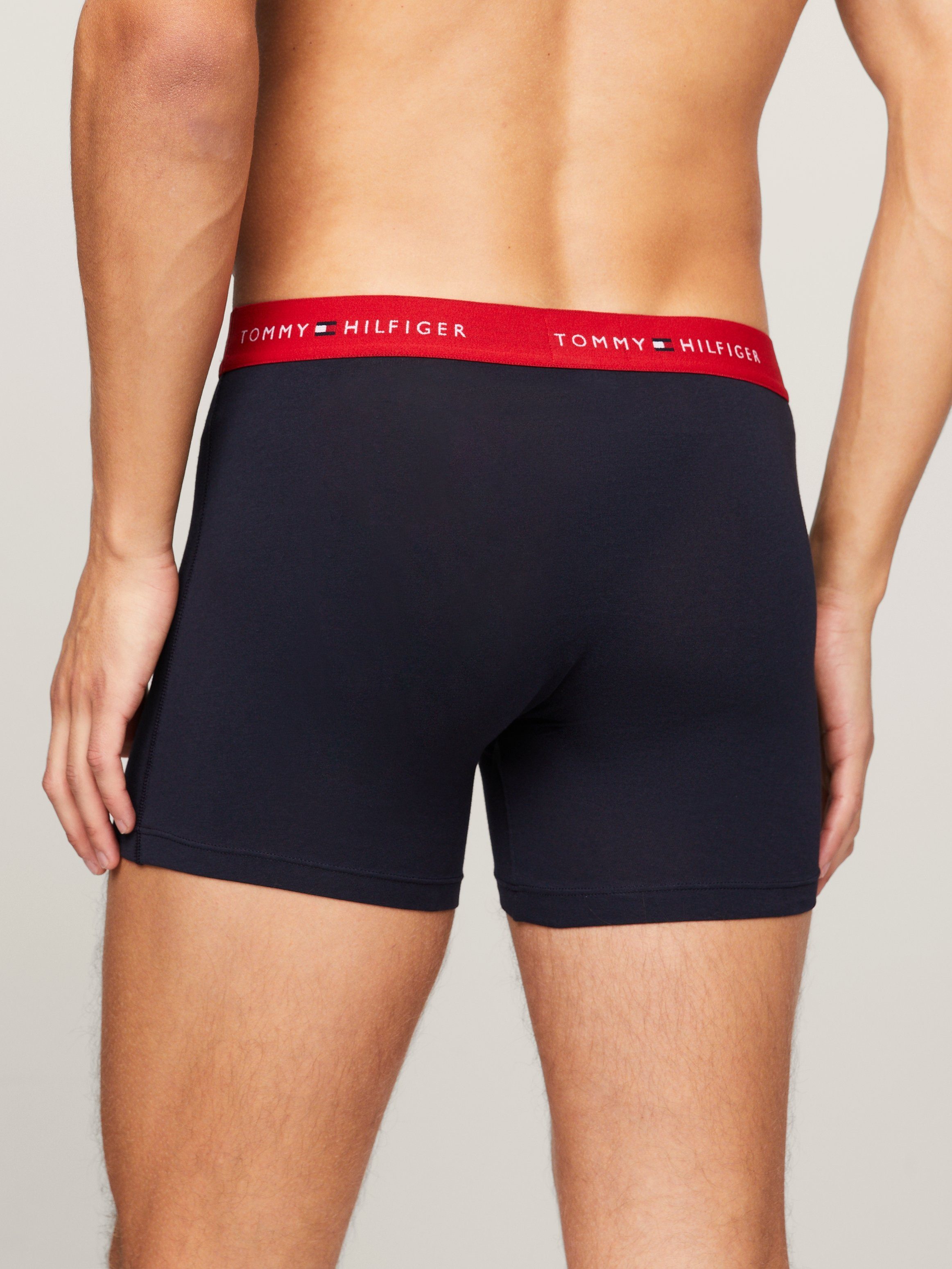 Tommy Hilfiger Underwear Boxershort 3P BOXER BRIEF WB (3 stuks Set van 3)