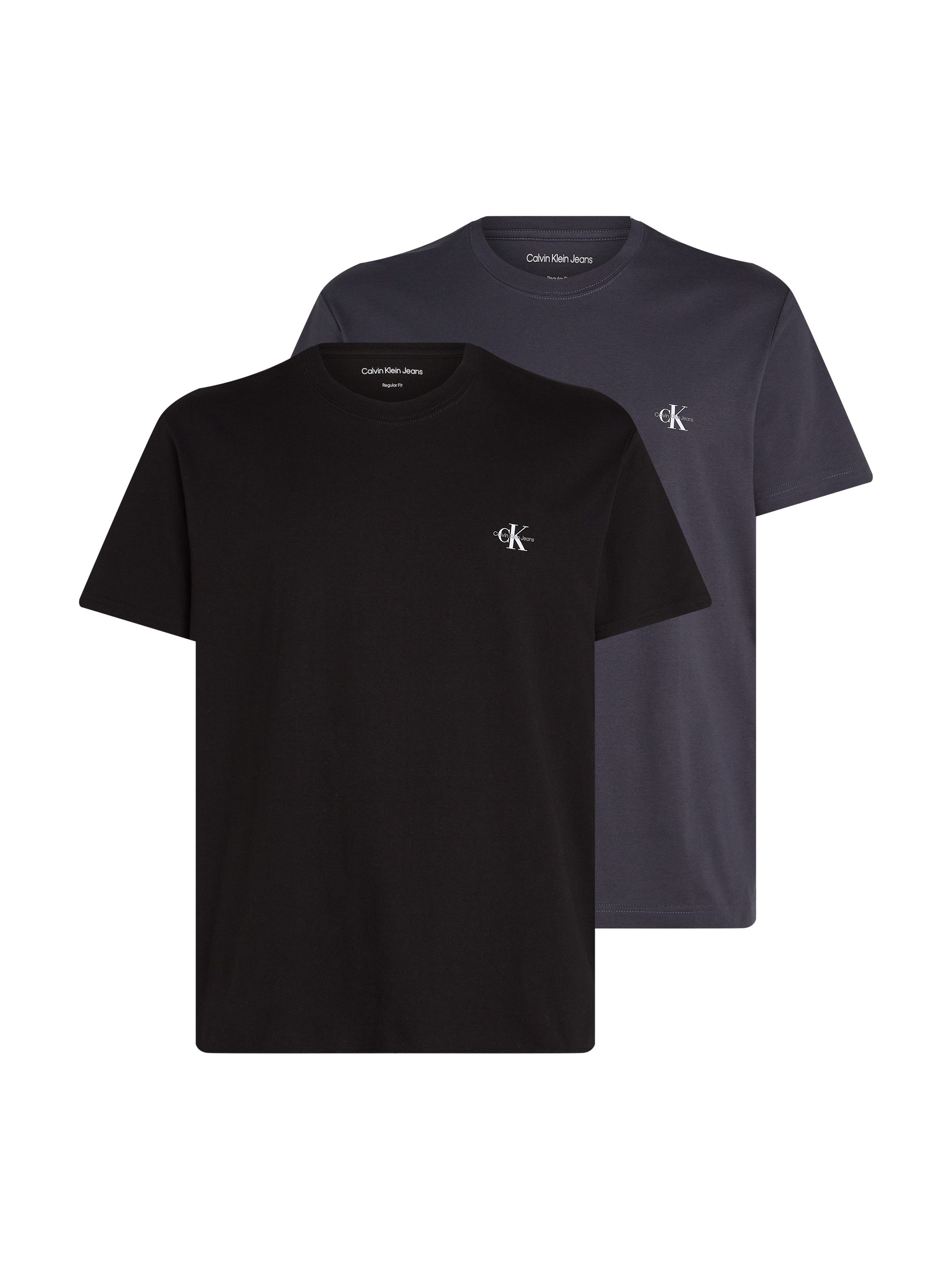 Calvin Klein T-shirt 2 PACK MONOLOGO (Set van 2)