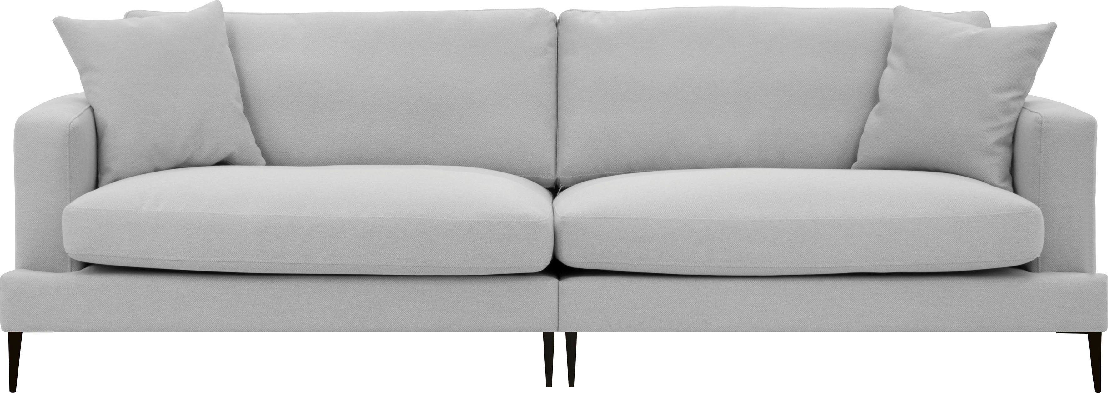 Leonique 3-zitsbank Cozy elegante designbank, afmetingen B/D/H: 211/97/80 cm