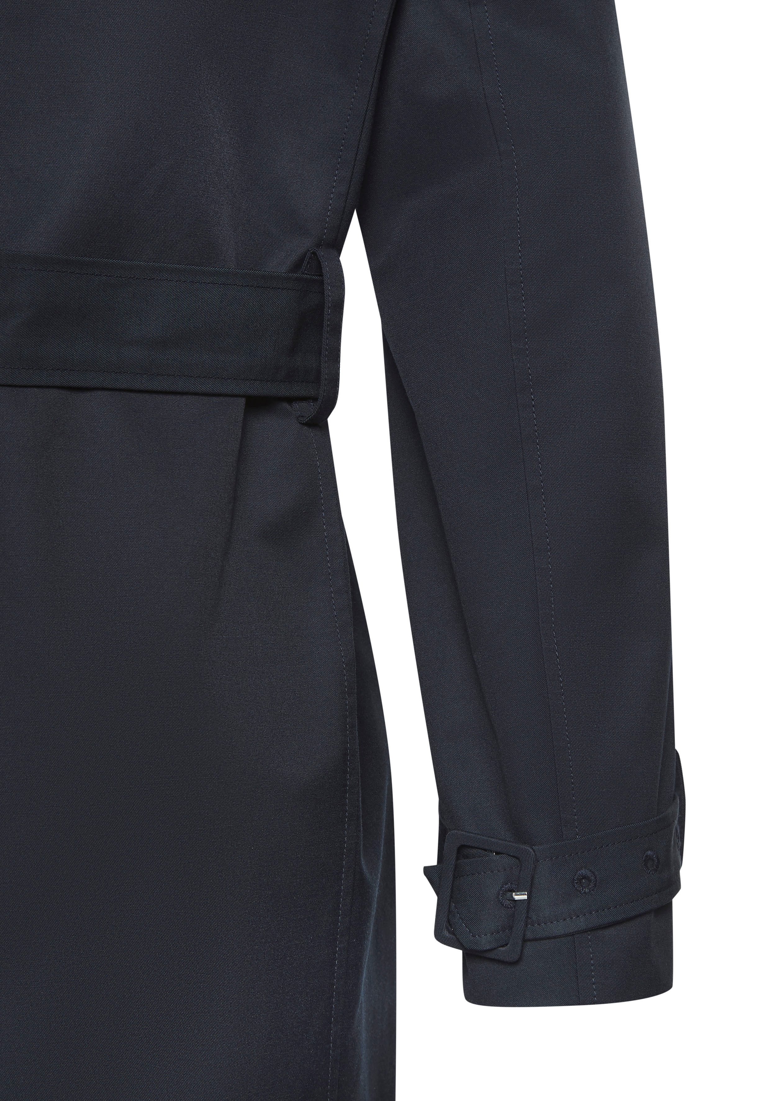 Lascana Trenchcoat met pas, onderhoudsvriendelijke materiaalmix