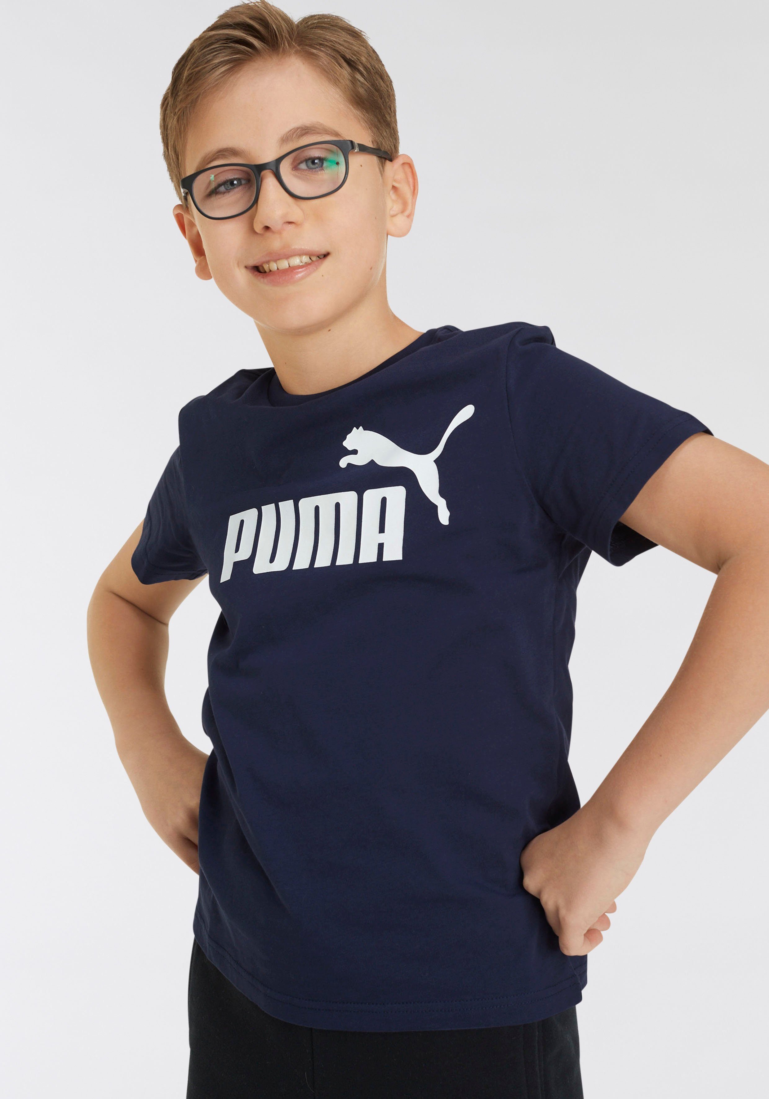 NU 20% KORTING: PUMA T-shirt ESSENTIAL LOGO TEE BOYS