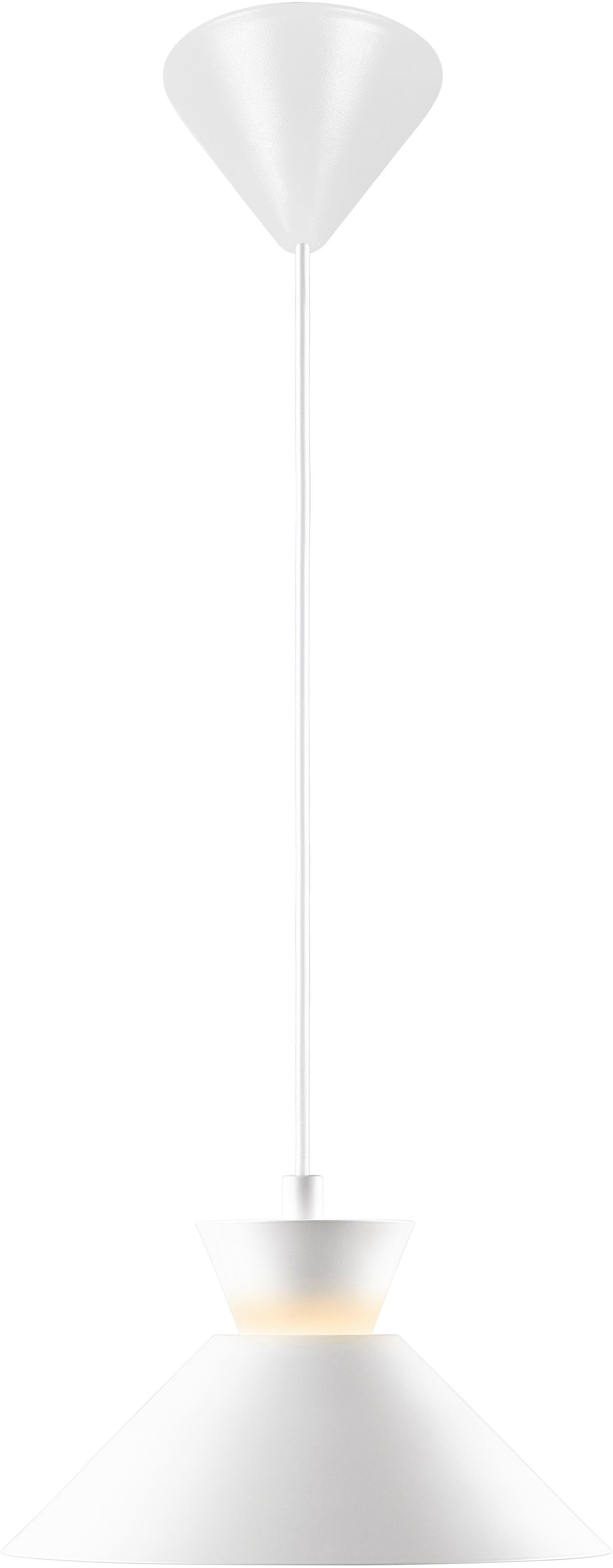 Nordlux Hanglamp Dial Noordse eenvoud met duidelijke lijnen, decoratief uplight-effect (1 stuk)