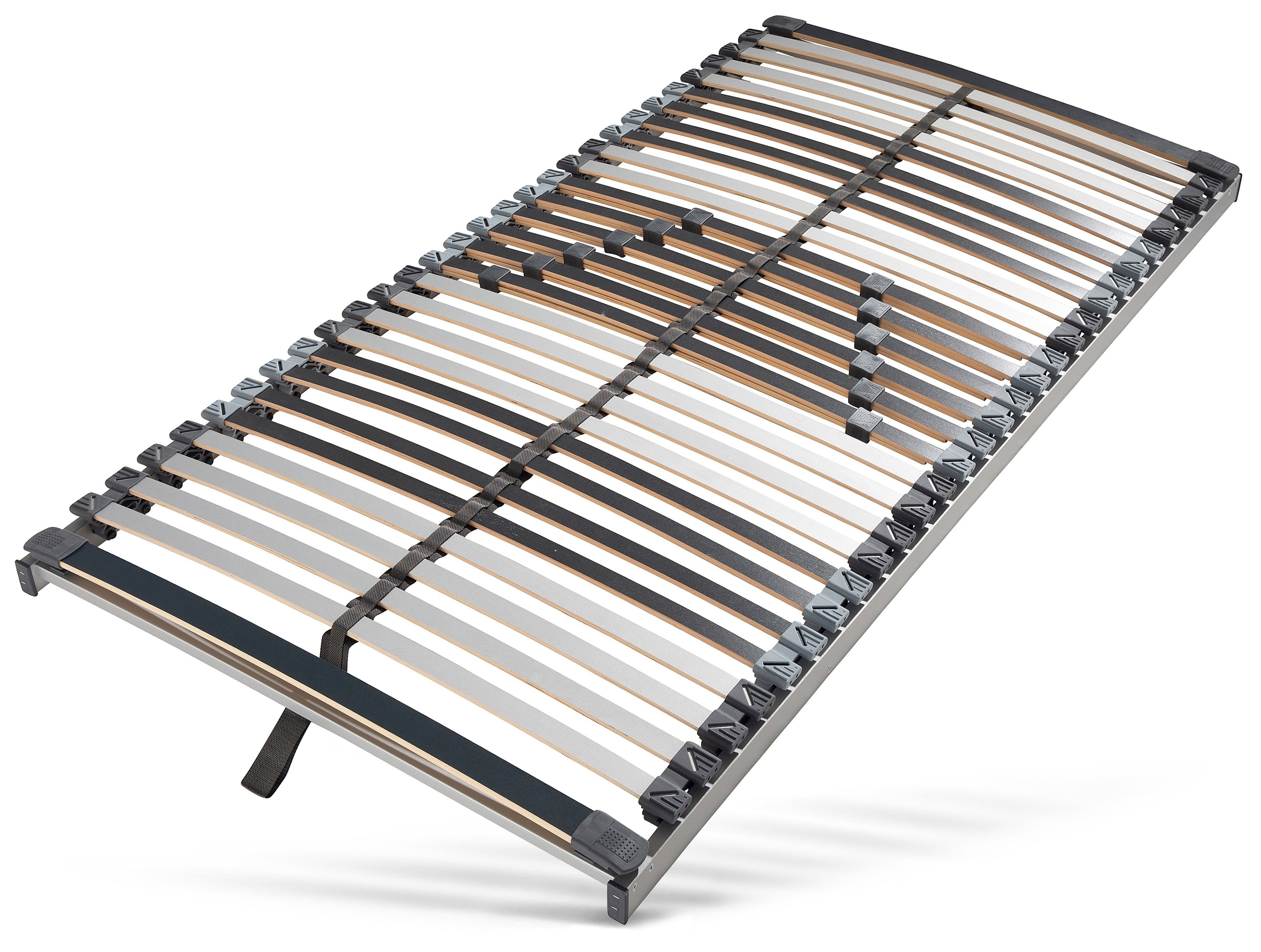 Malie Lattenbodem Classic Flex NV (1 stuk) lattenbodems maat 120 cm x 220 cm x 8 cm grijs