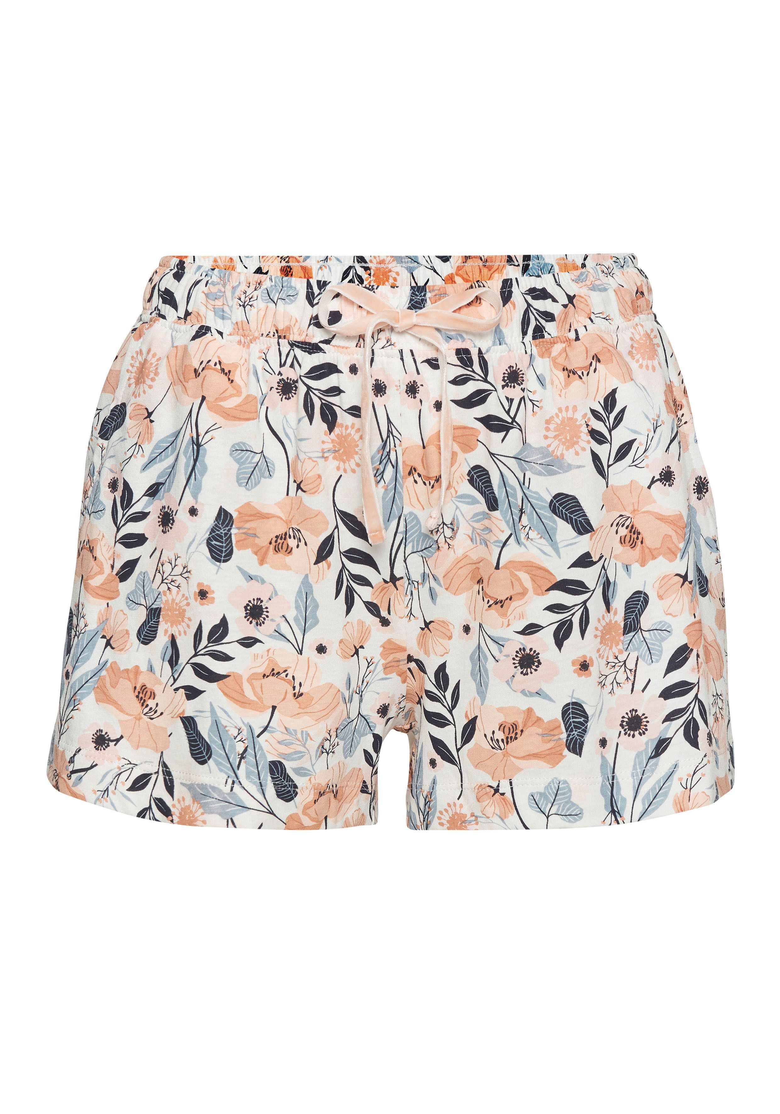 Vivance Dreams Shortama met mooie all-over print (2-delig)