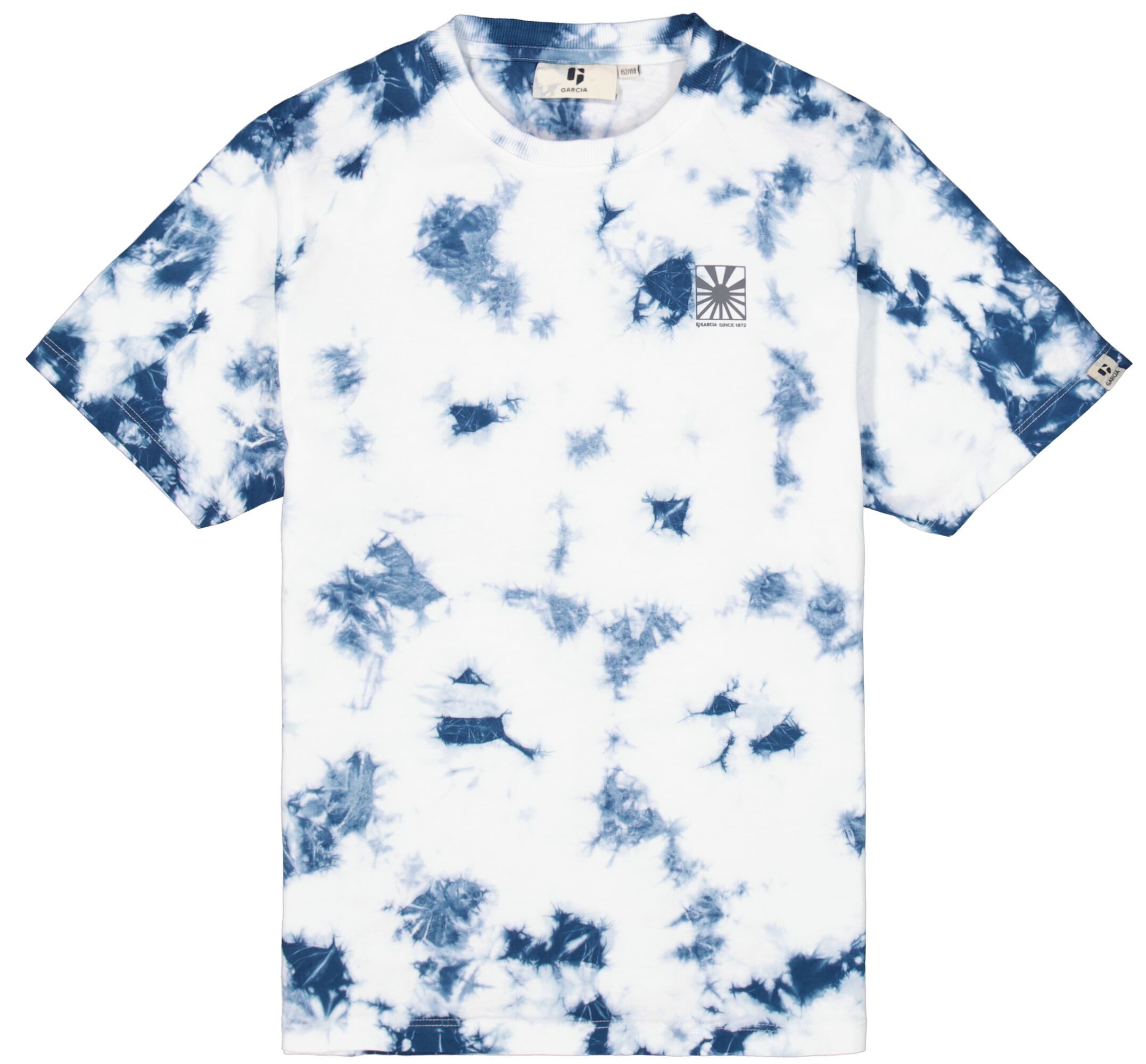 Garcia T-shirt met tie-dye patroon, voor jongens