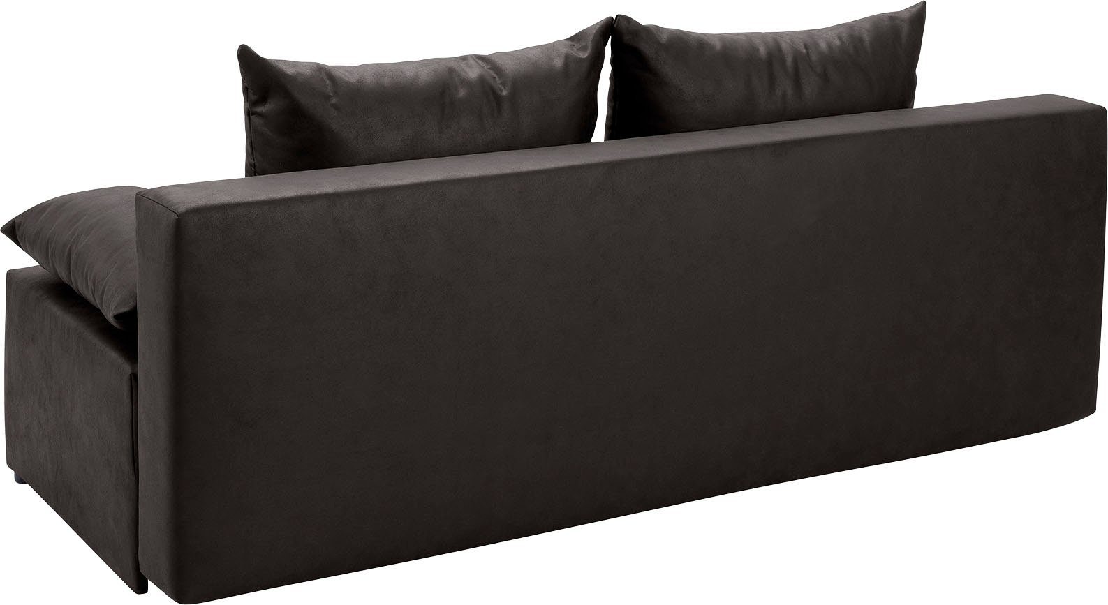 exxpo - sofa fashion Slaapbank Exxpo Tabou Slaapfunctie,bedkist, naar keuze met liftbedfunctie en binnenvering