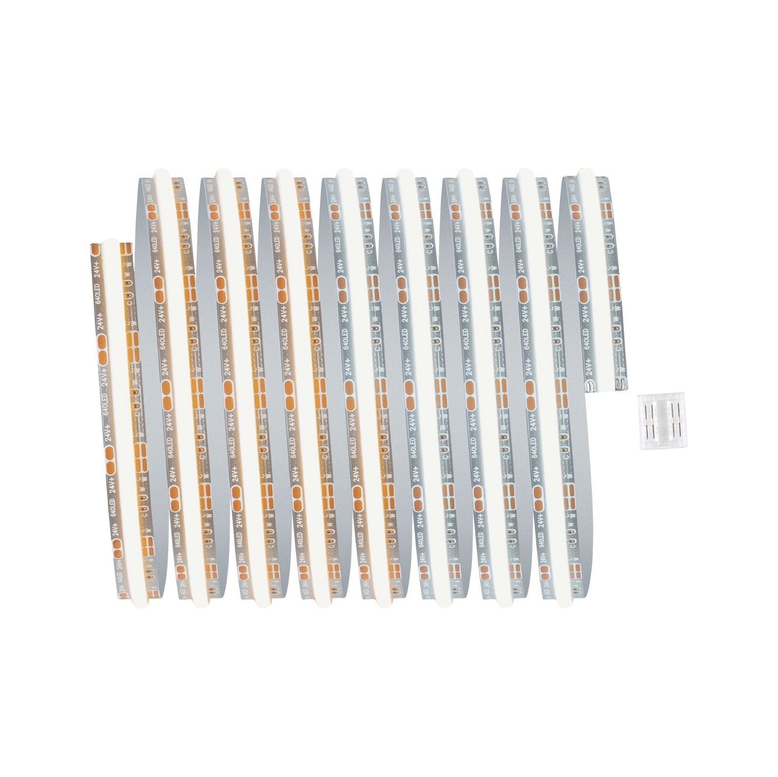 Paulmann Led-strepen MaxLED 500 Strip 2,5m 13W 24V zilverkleur Kunststof