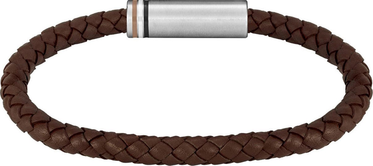 Boss Leren armband ARES SINGLE, 1580623, 1580624