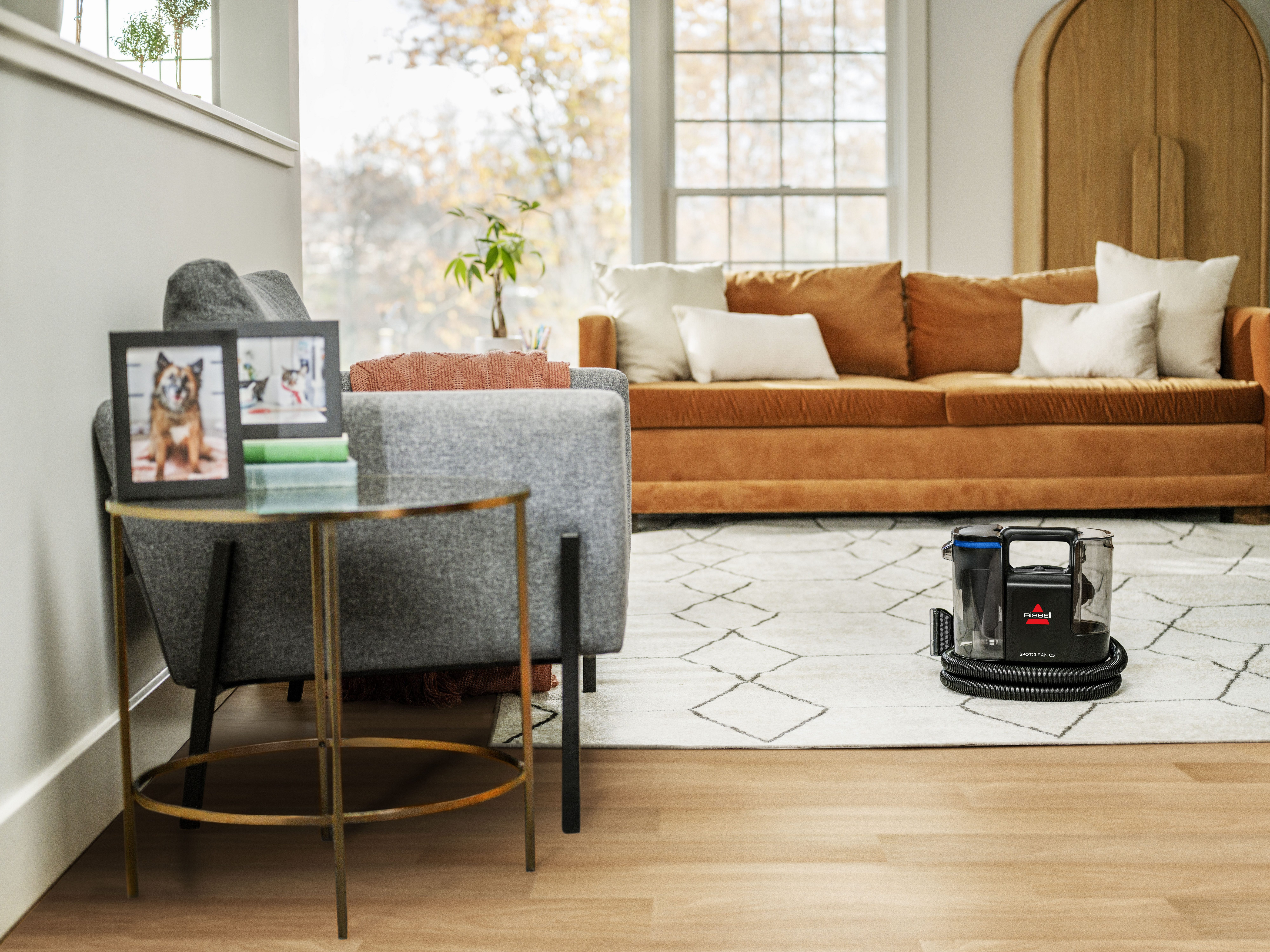 Bissell Waszuiger 3928N, SpotClean C5 Select, krachtig, klein, dual-tank >15kpa, zelfreinigend, reinigt vlekken op tapijt, bekleding, autostoel