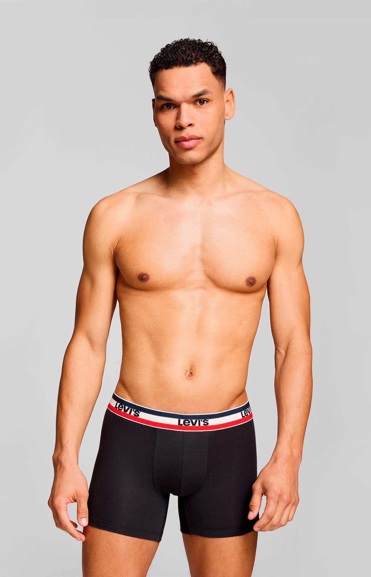 Levi's® Boxershort LEVIS MEN SPRTSWR LOGO BOXER BRIEF 3P (Set van 3)