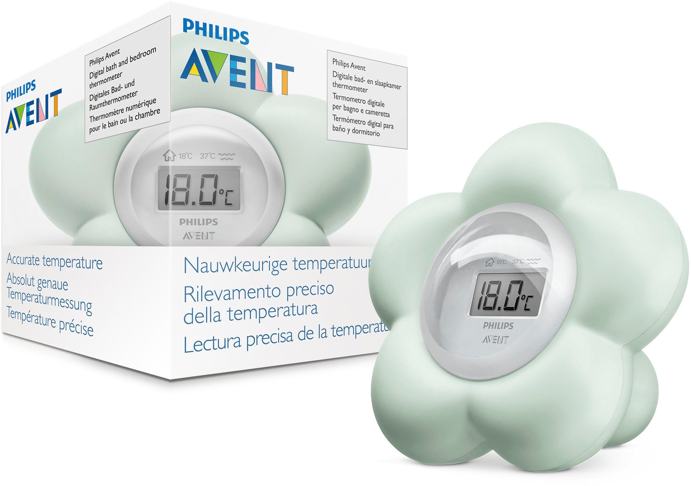 Philips AVENT Badthermometer SCH480/00 digitale (bad)kamerthermometer (1-delig)