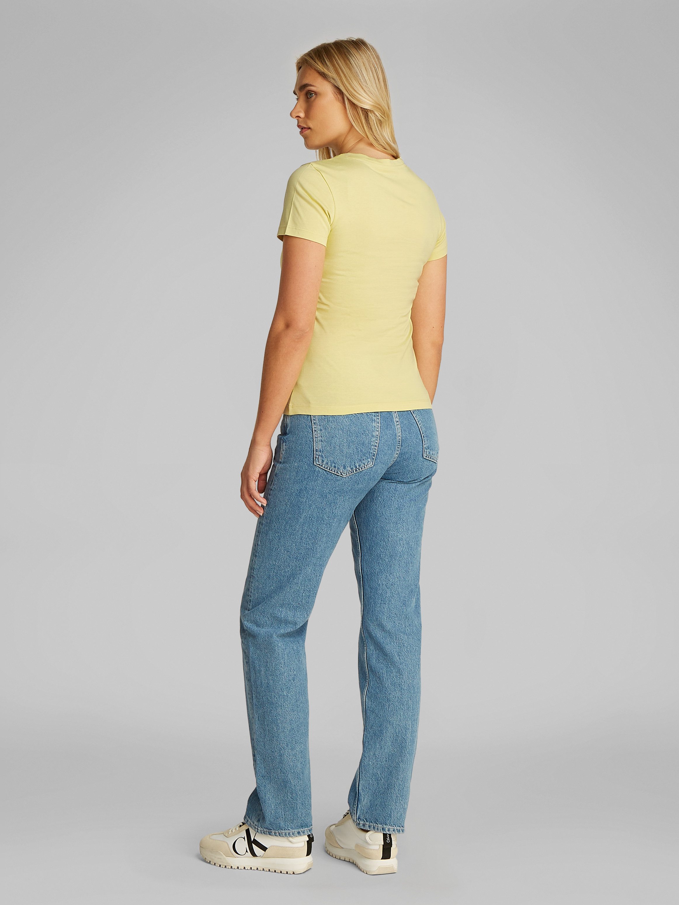 Calvin Klein T-shirt 2-PACK MONOLOGO SLIM TEE (Set van 2)