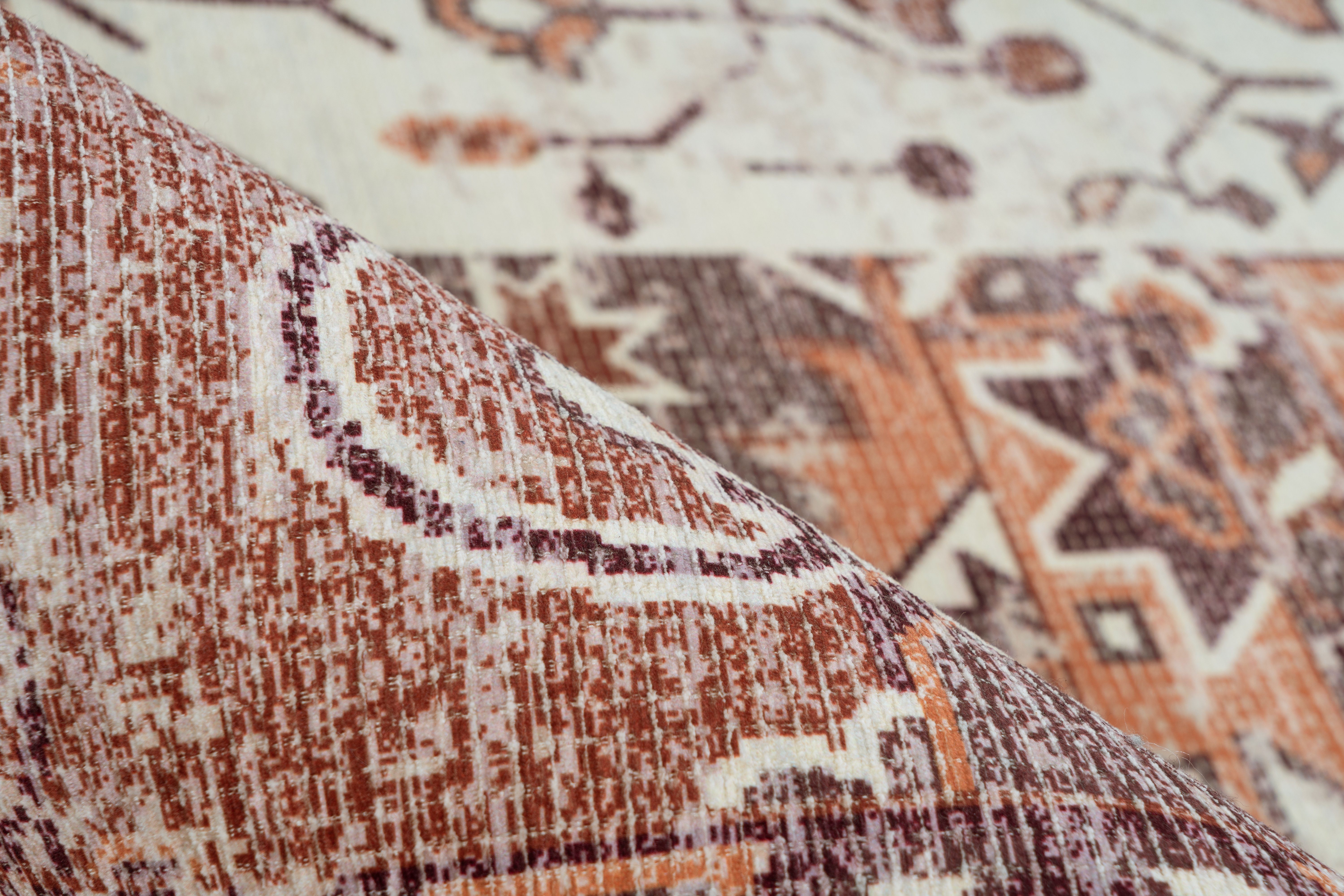 aRTE ESPINA Vloerkleed Indiana 400 Vintage-look, versterking door canvasrug, geschikt voor vloerverwarming