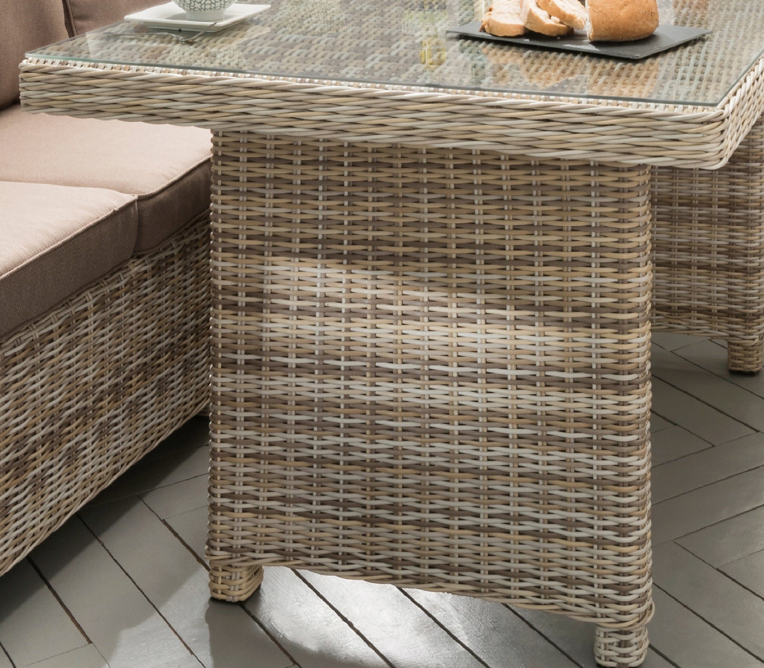 Destiny Tuinset Alcudia Aluminium, polyrotan (set, 20-delig)