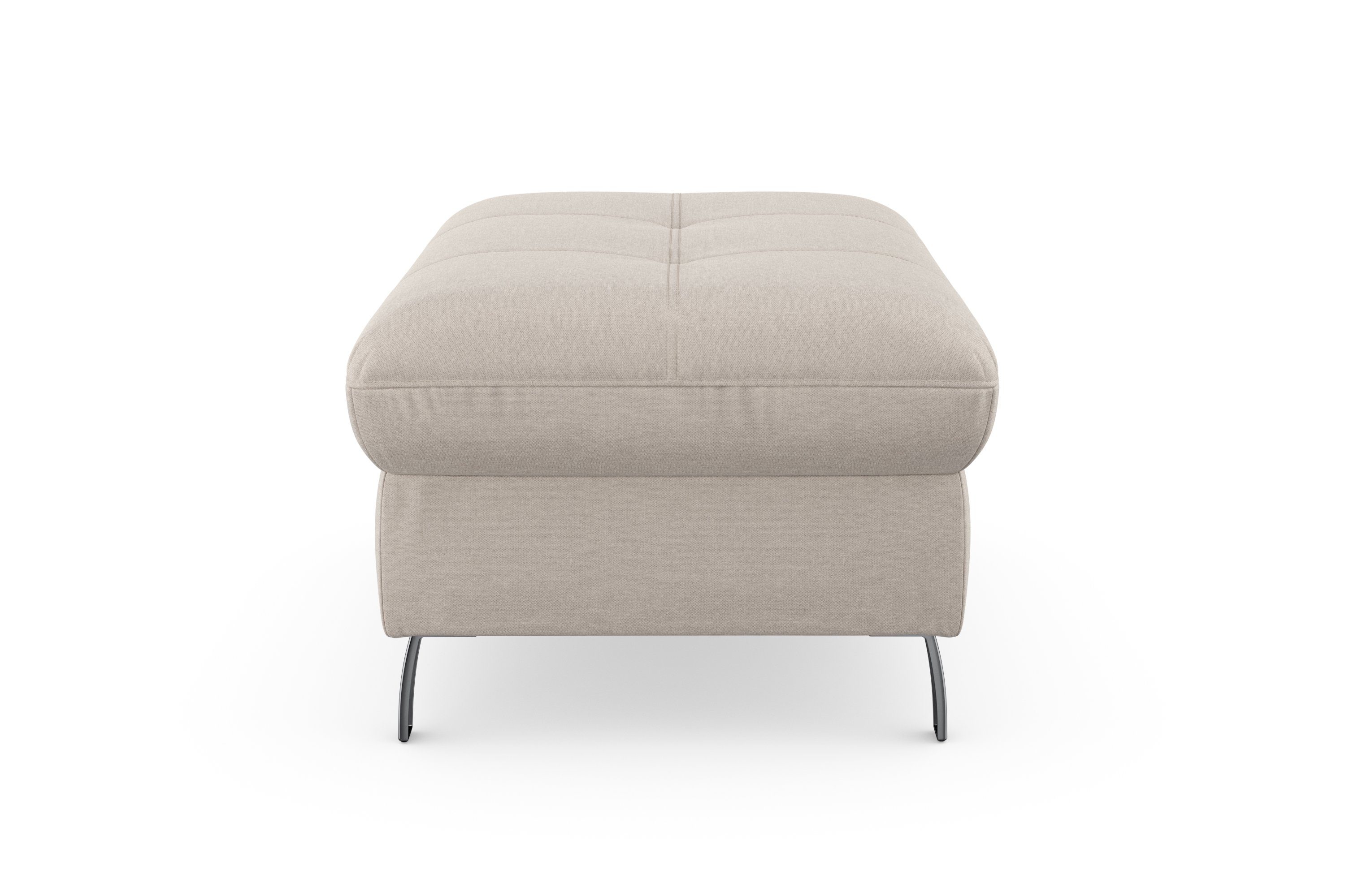sit&more Hocker met bergruimte Maggiore met bergruimte en moderne metalen poten