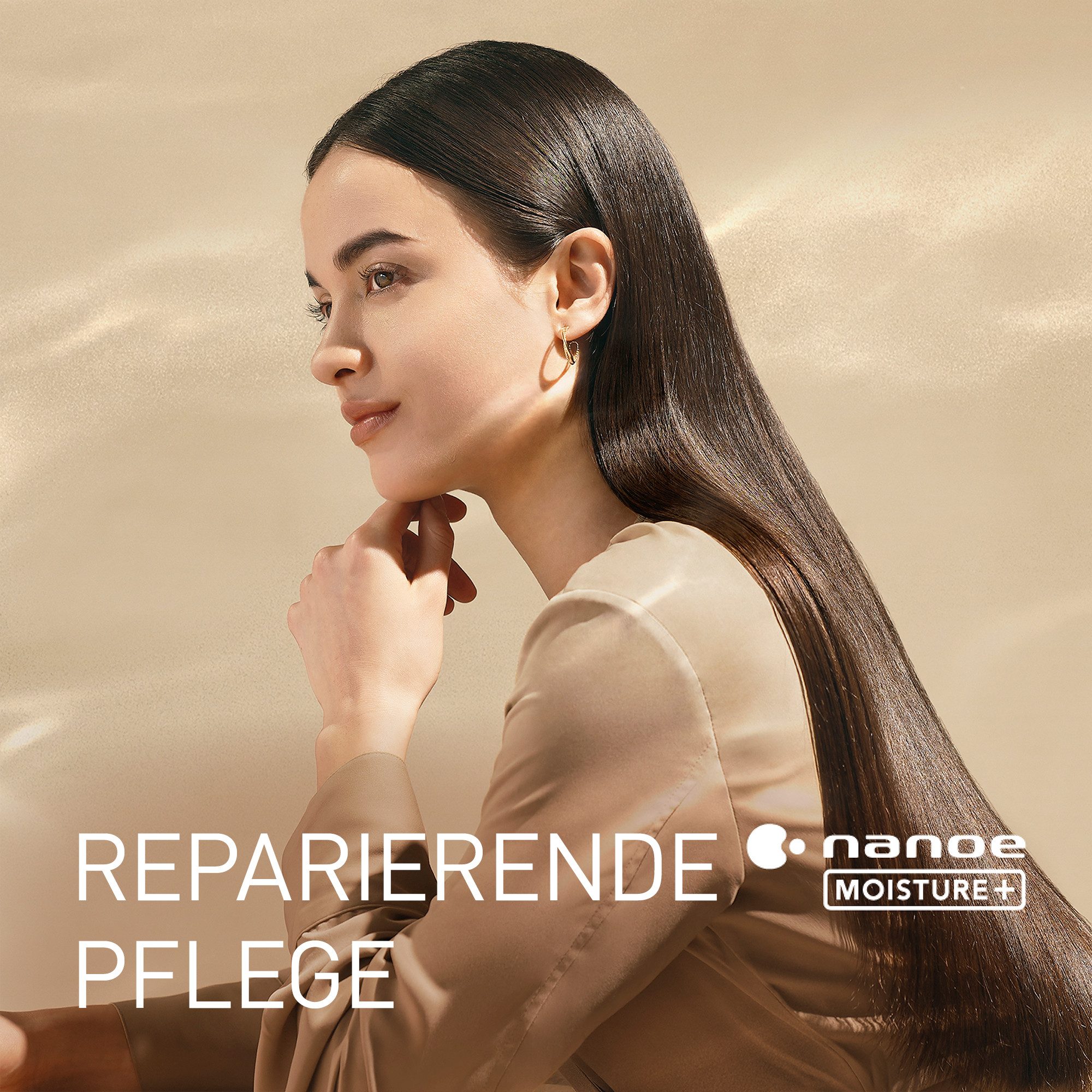 Panasonic Haardroger EH-NA0J-N825 nanoe moisture+ en mineraal haardroger, veelzijdige modi, compact