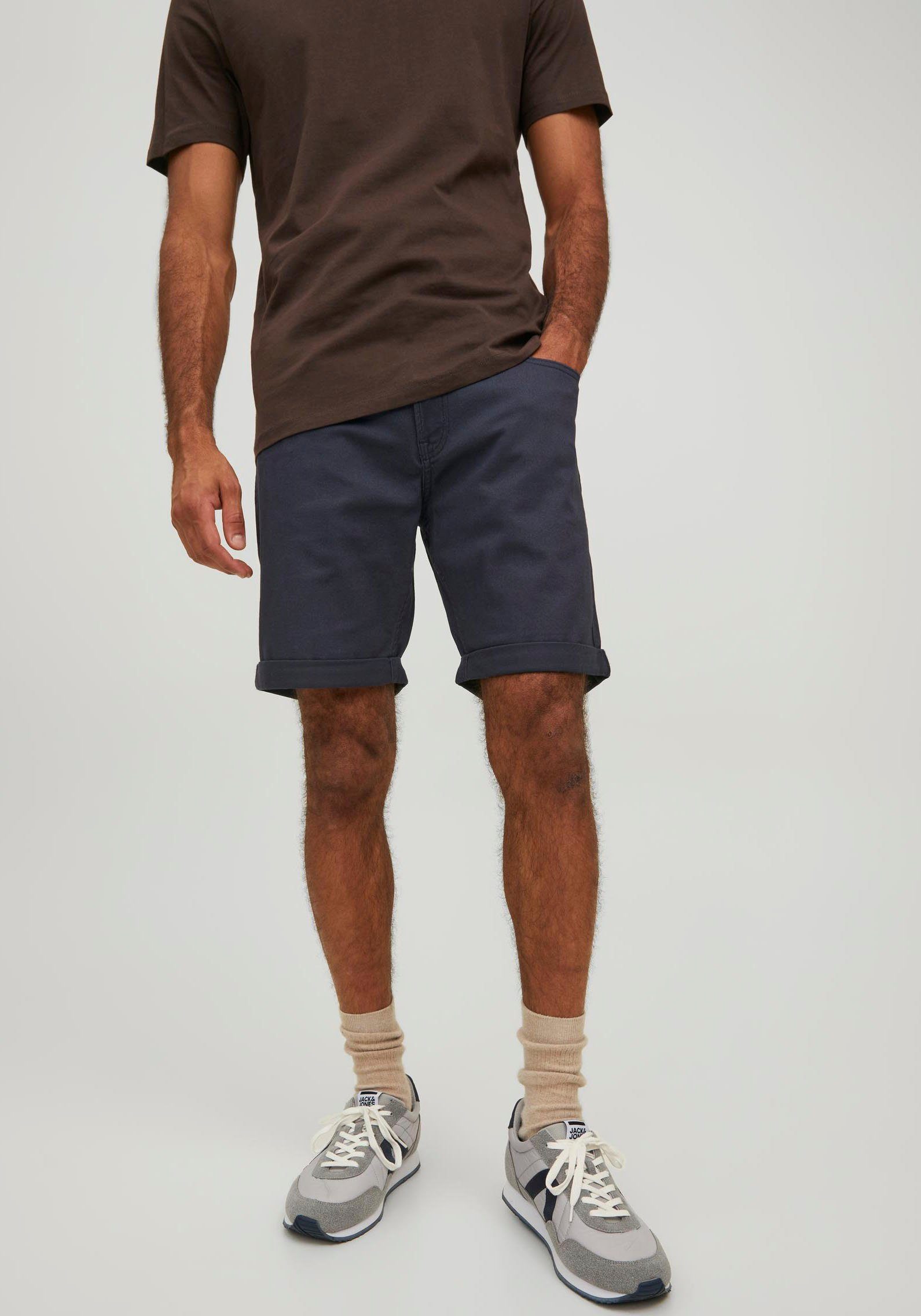 Jack & Jones Short JPSTRICK ORIGINAL SHORT heren bermuda broeken maat M blauw