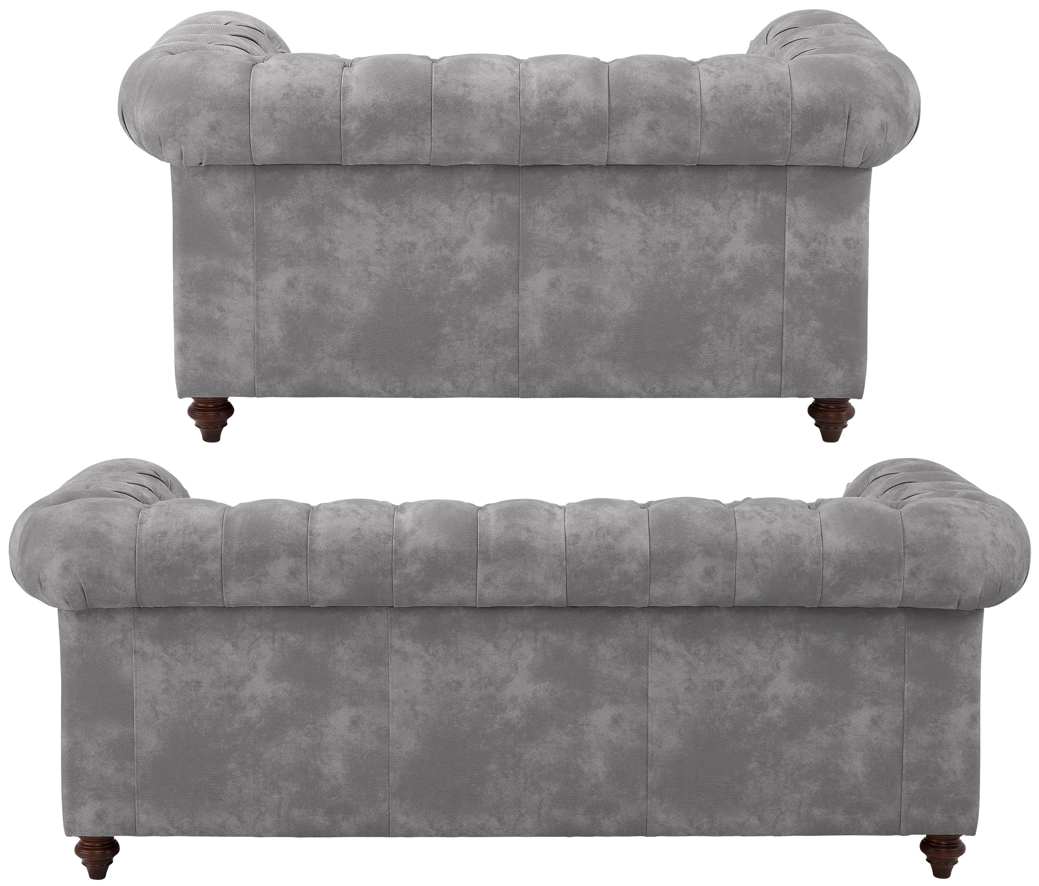Home affaire Zithoek CHESTERFIELD hoogwaardige knoopdetails, bestaande uit 2- en 3-zitsbank (2-delig)