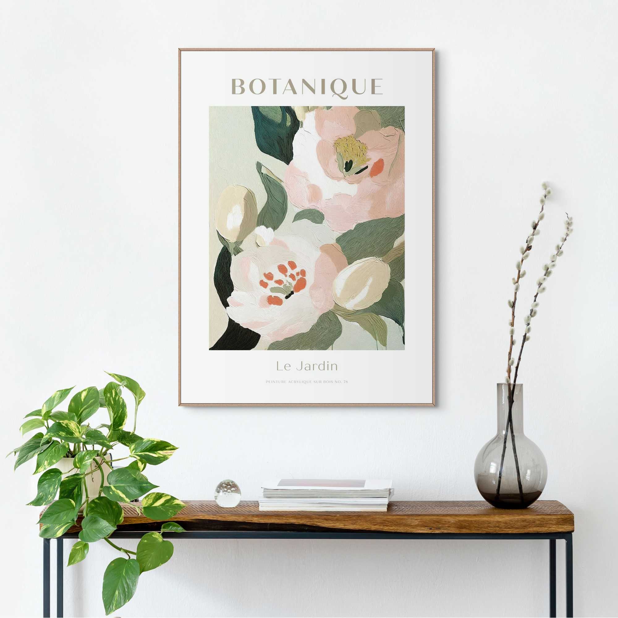 Reinders! Artprint met lijst Botanique schilderijen groen