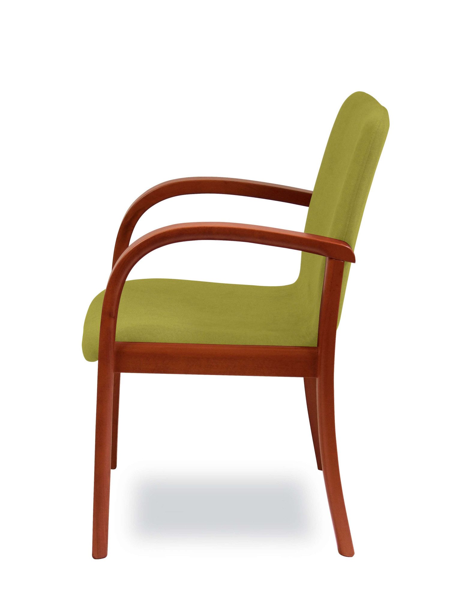 Home affaire Eetkamerstoel LINA707 Extra-comfort, vlekbestendig weefsel, massief hout (1 stuk)