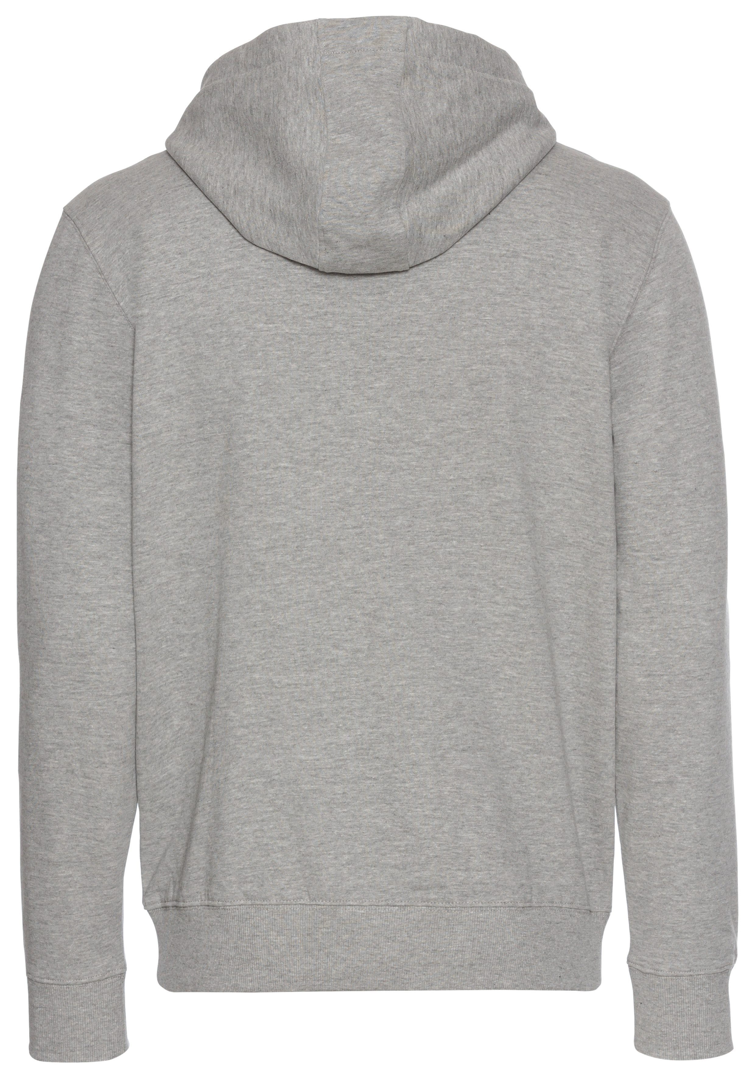 Man's World Capuchonsweatvest met contrastkleurige voering