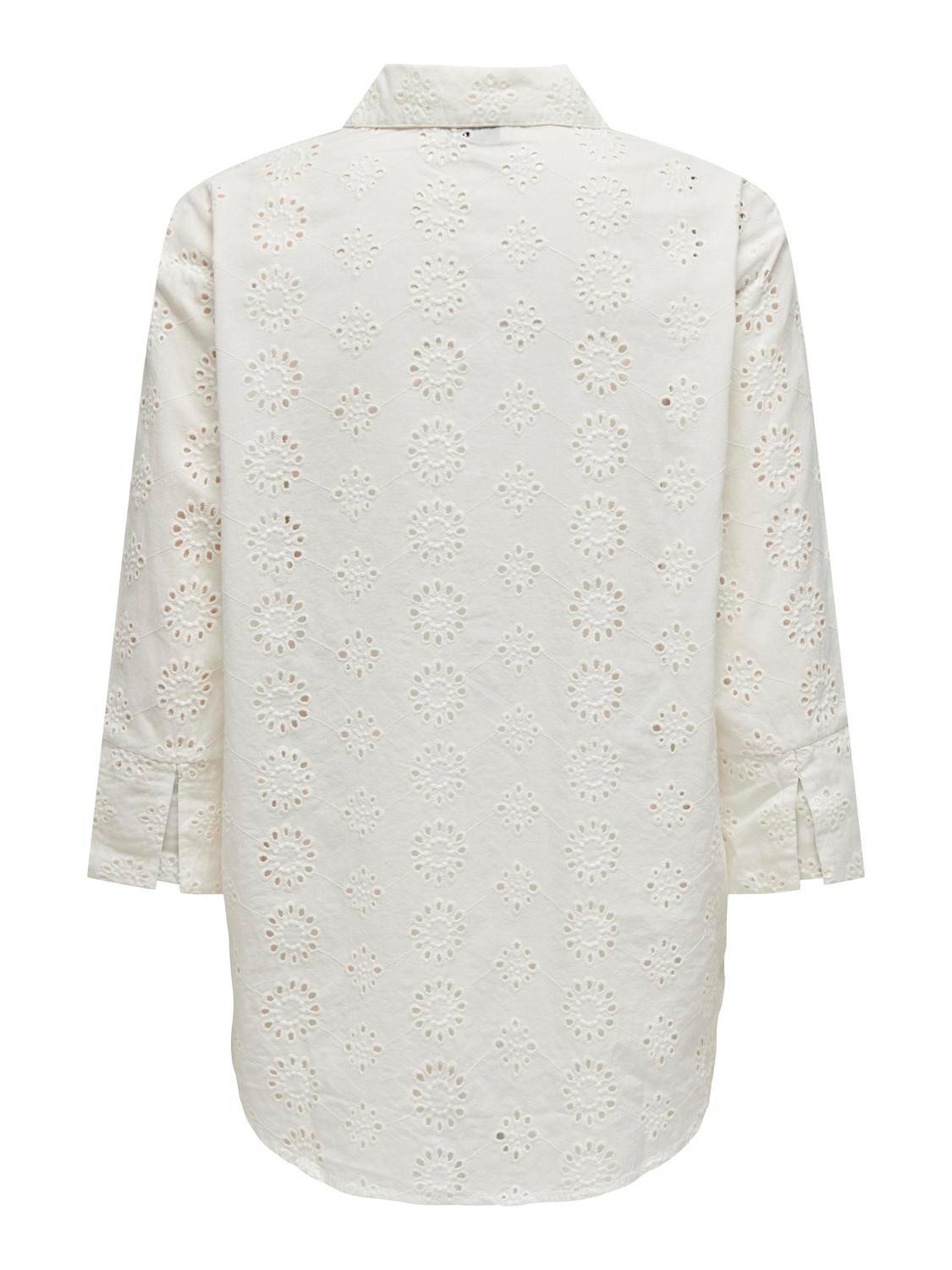 JDY Overhemdblouse JDYTALLIE 3/4 LONG SHIRT WVN NOOS