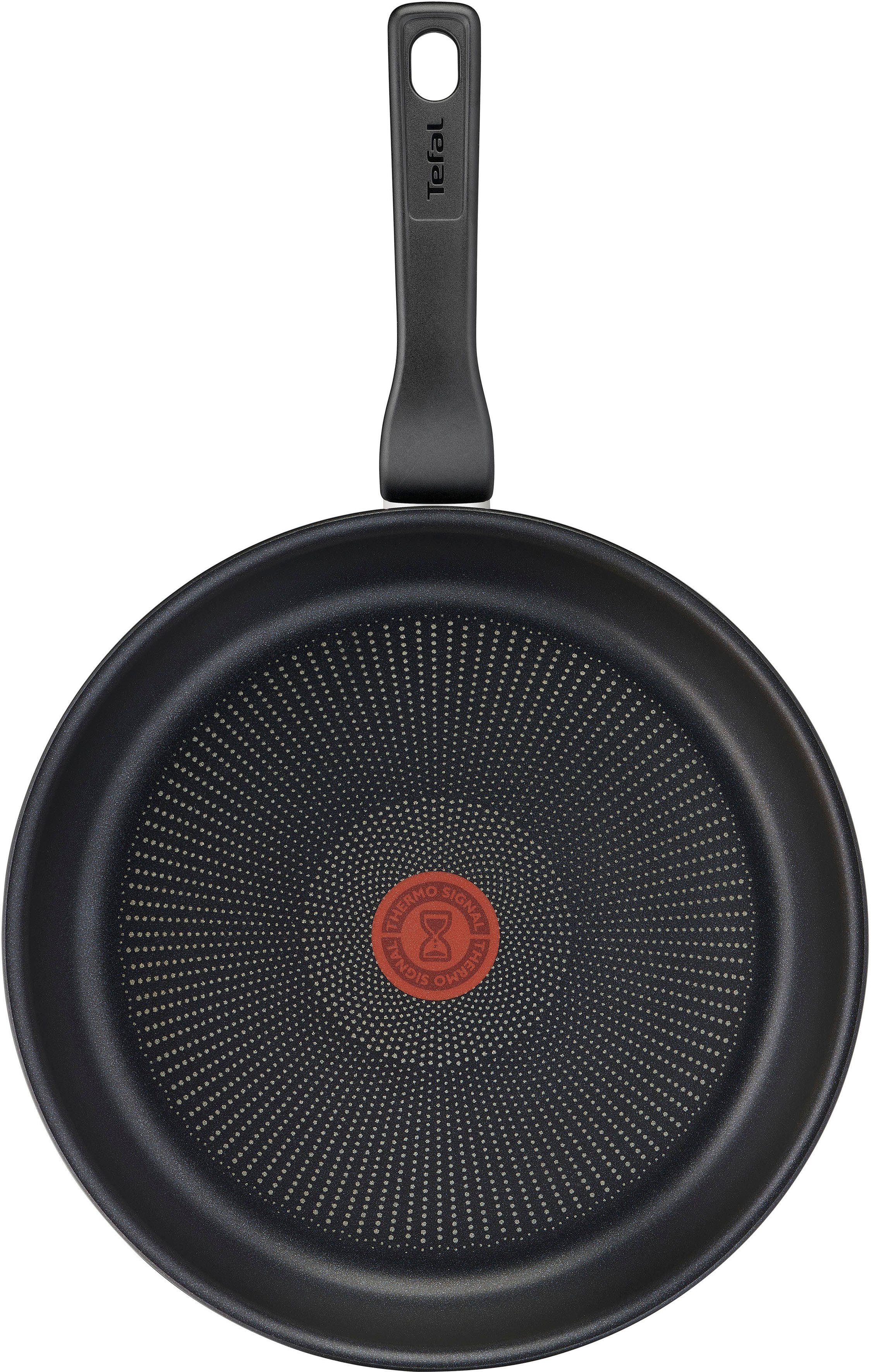Tefal Koekenpan Titanium Force extra duurzame anti-aanbakcoating, thermo-signaal, beschermrand