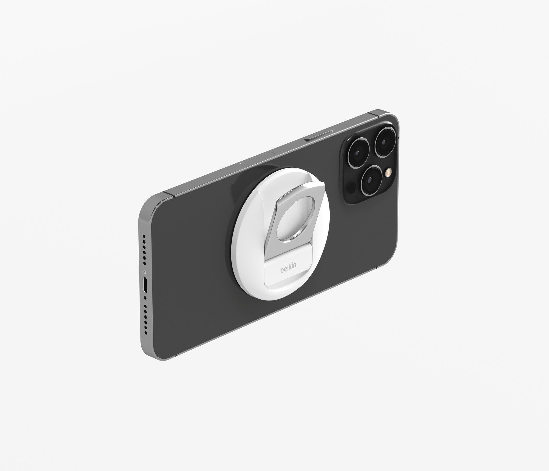 Belkin Smartphone-houder iPhone houder met MagSafe voor MacBooks ook als ringgreep of standaard te gebruiken