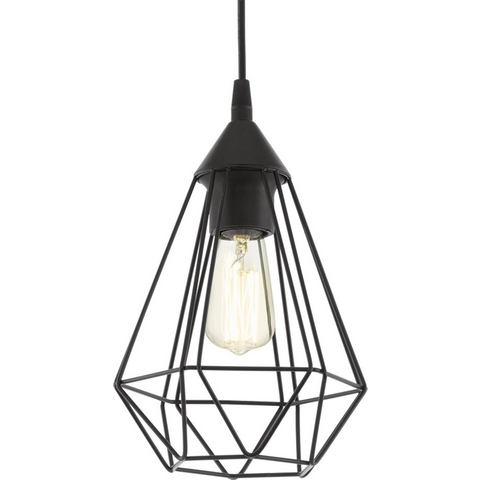 Eglo Tarbes Hanglamp Zwart 17,5 cm