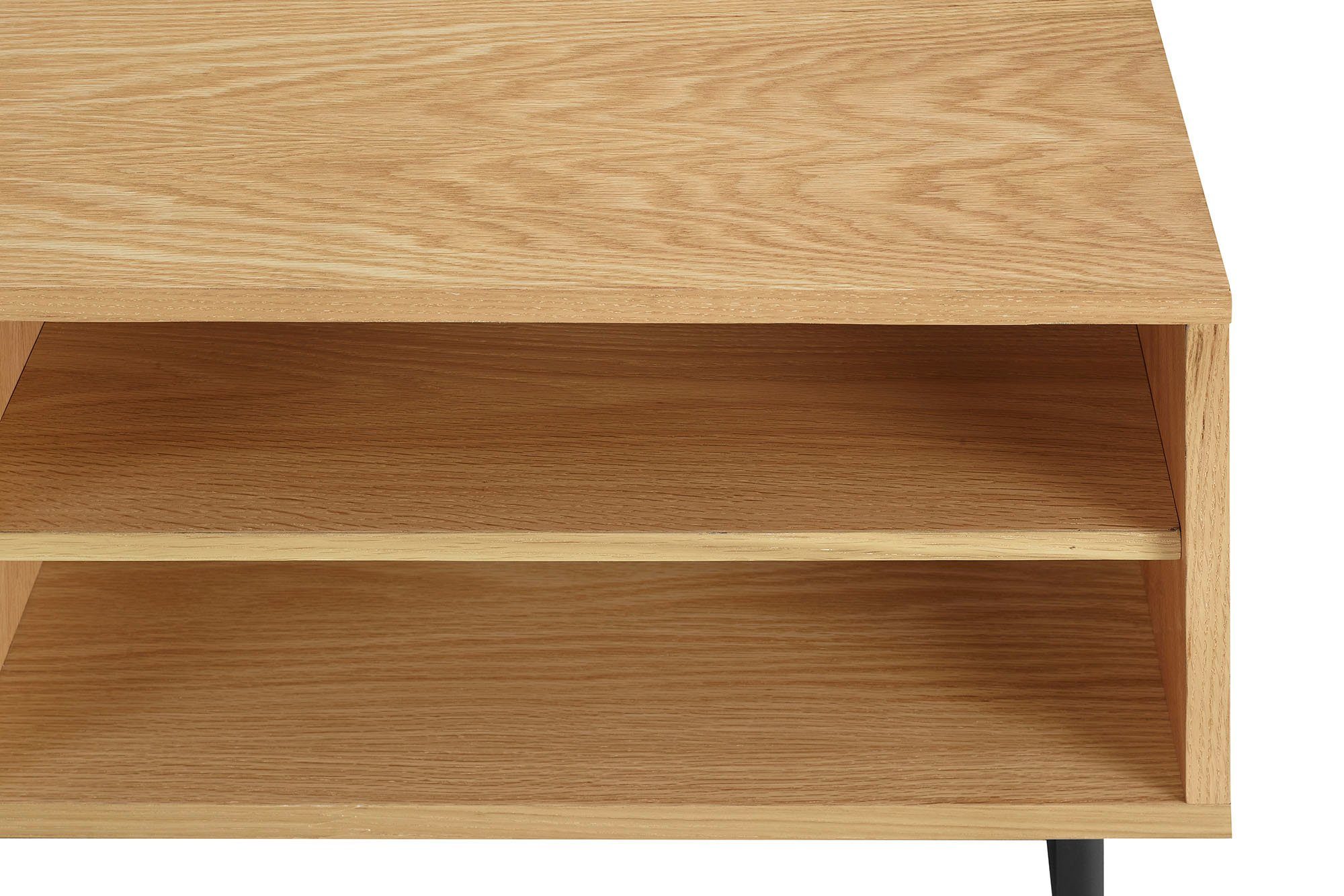 SalesFever Tv-meubel Commode, eikenhoutfineer, breedte 160 cm